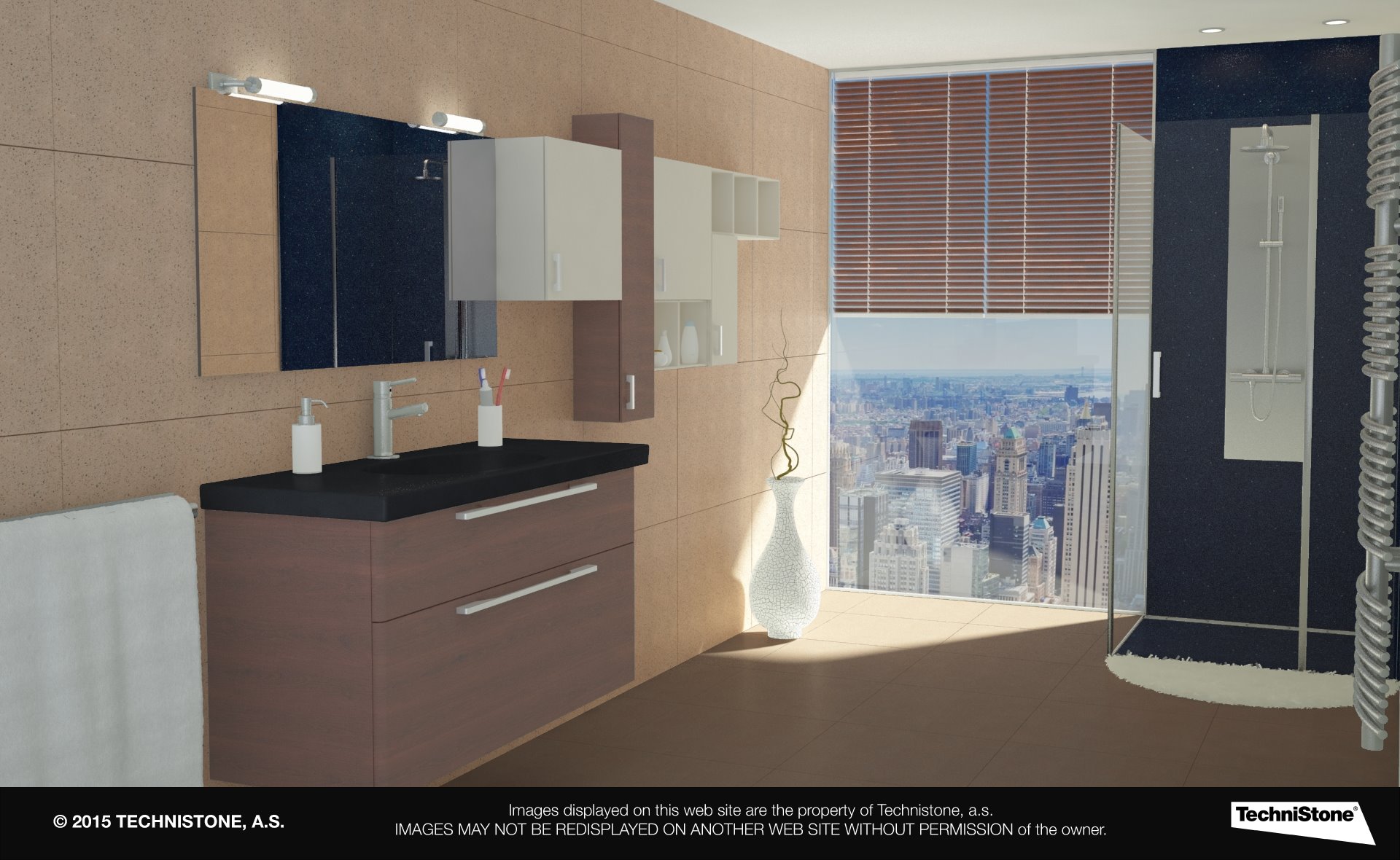 Modern bathroom