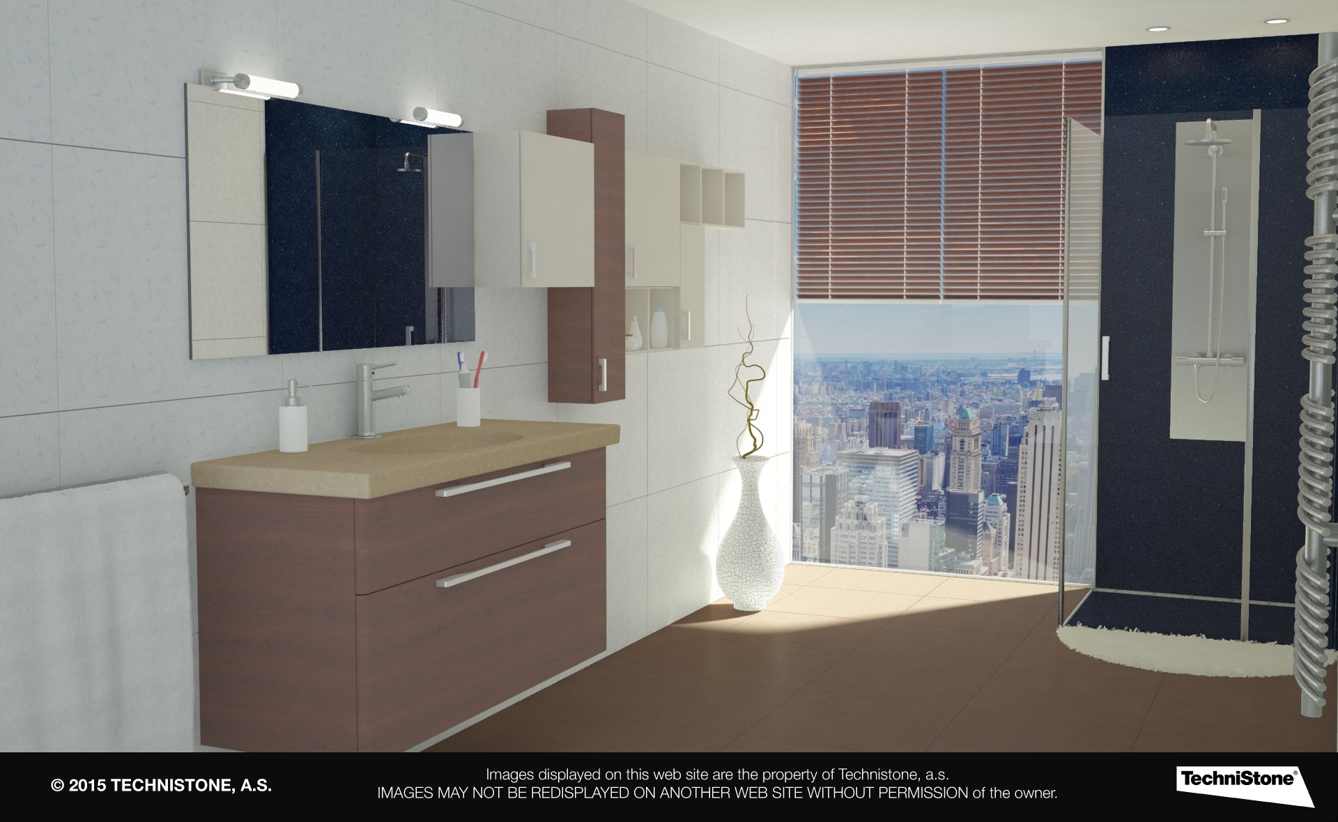 Modern bathroom