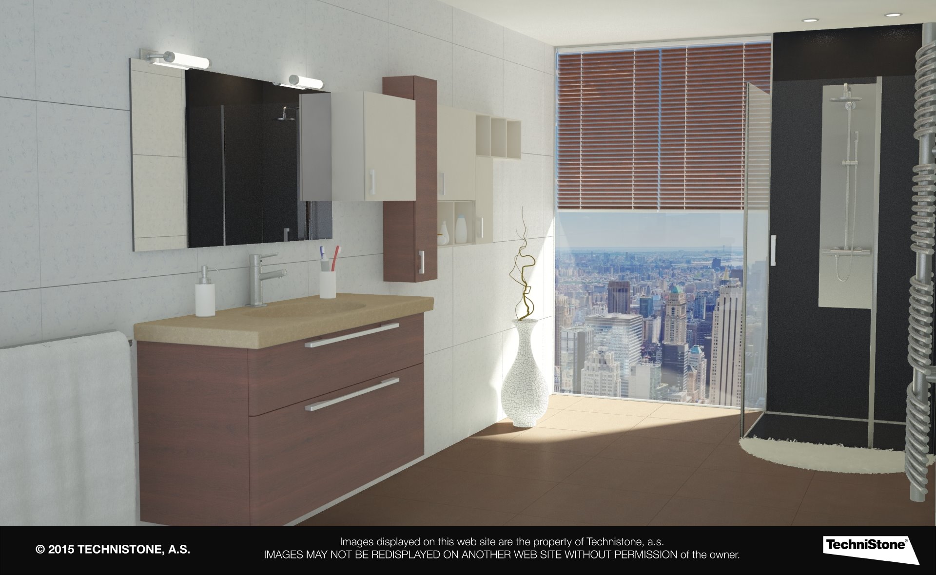 Modern bathroom