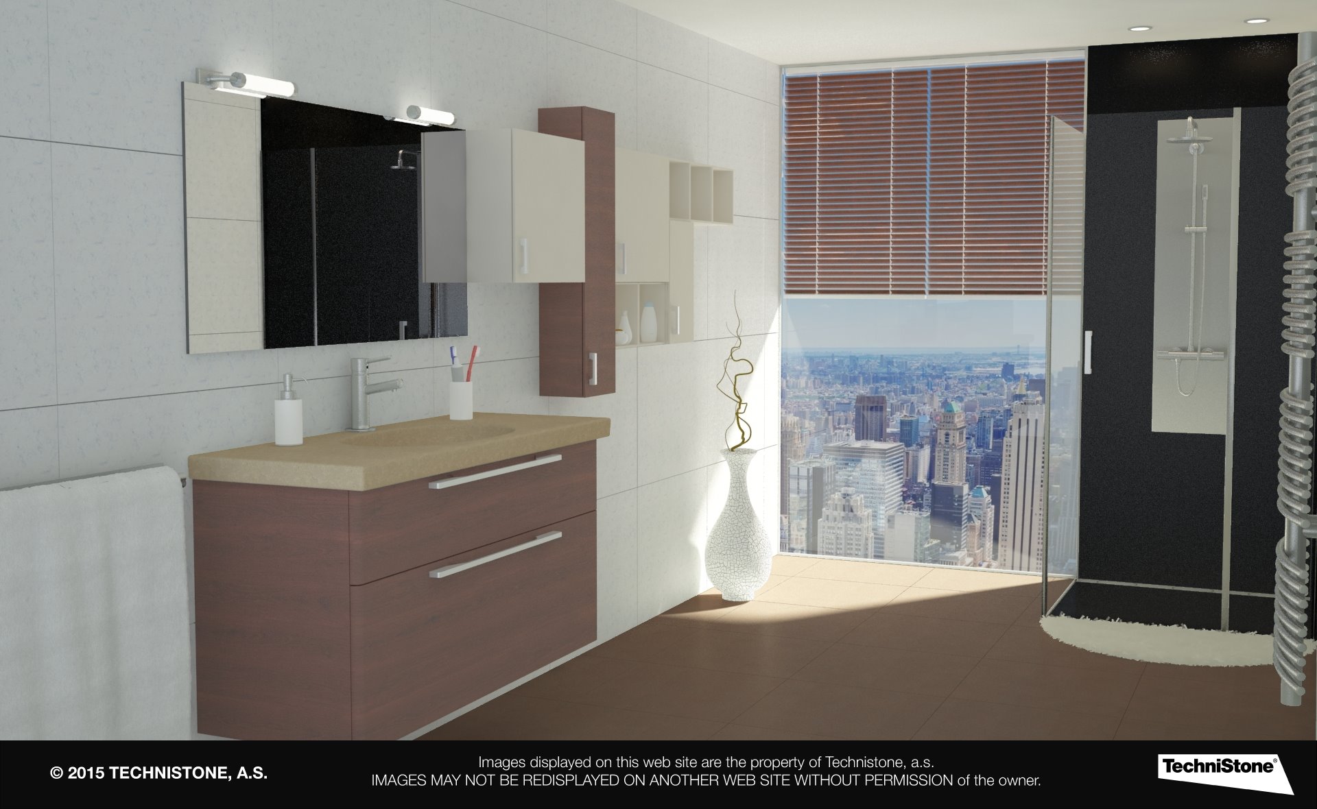 Modern bathroom