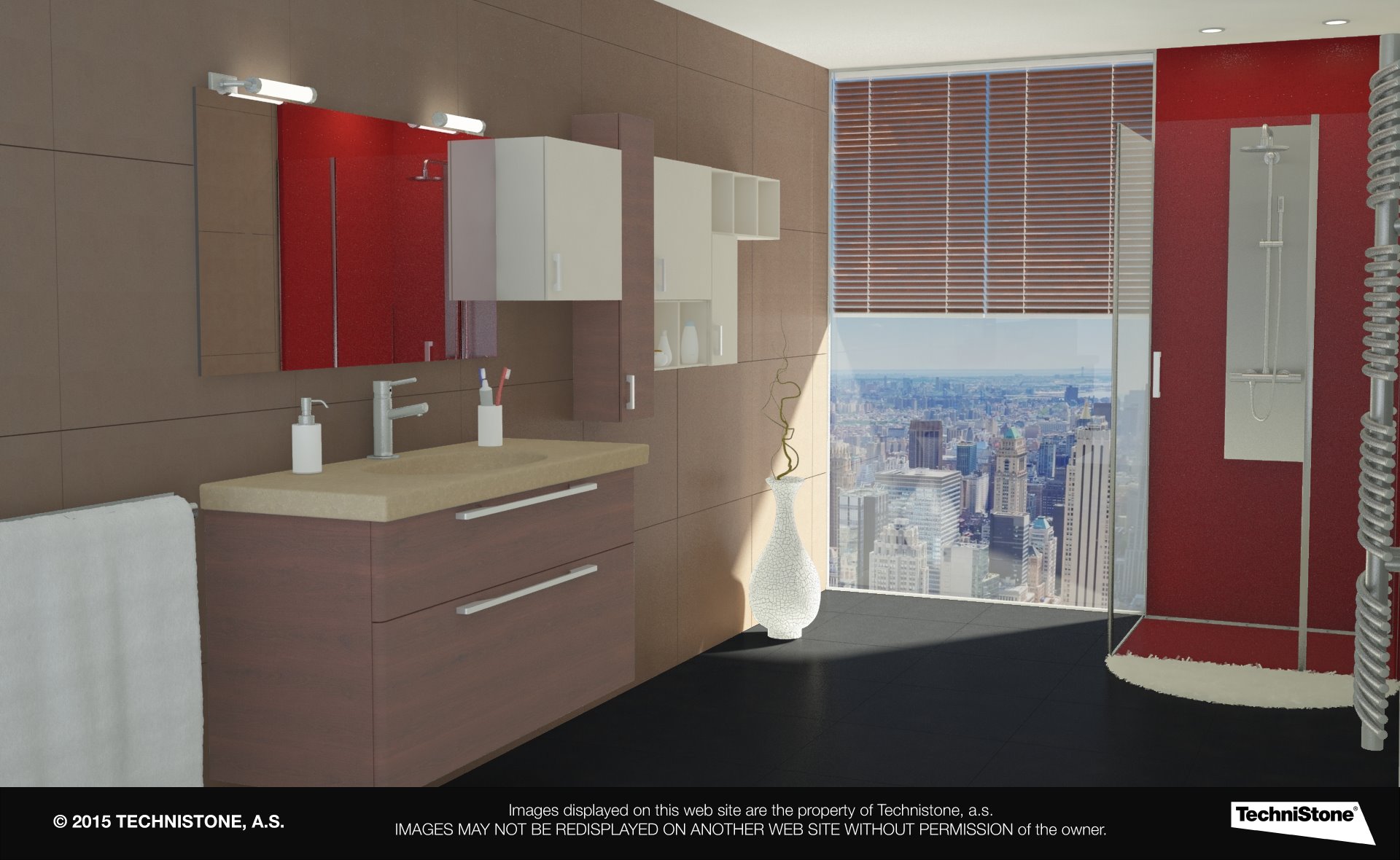 Modern bathroom