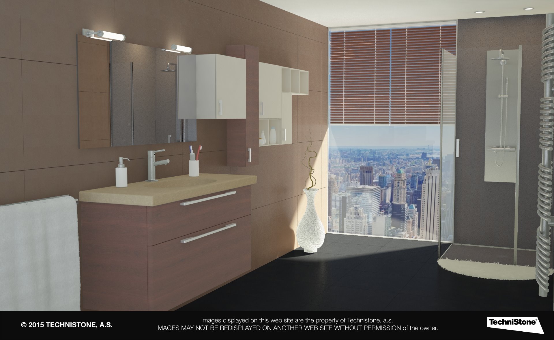 Modern bathroom