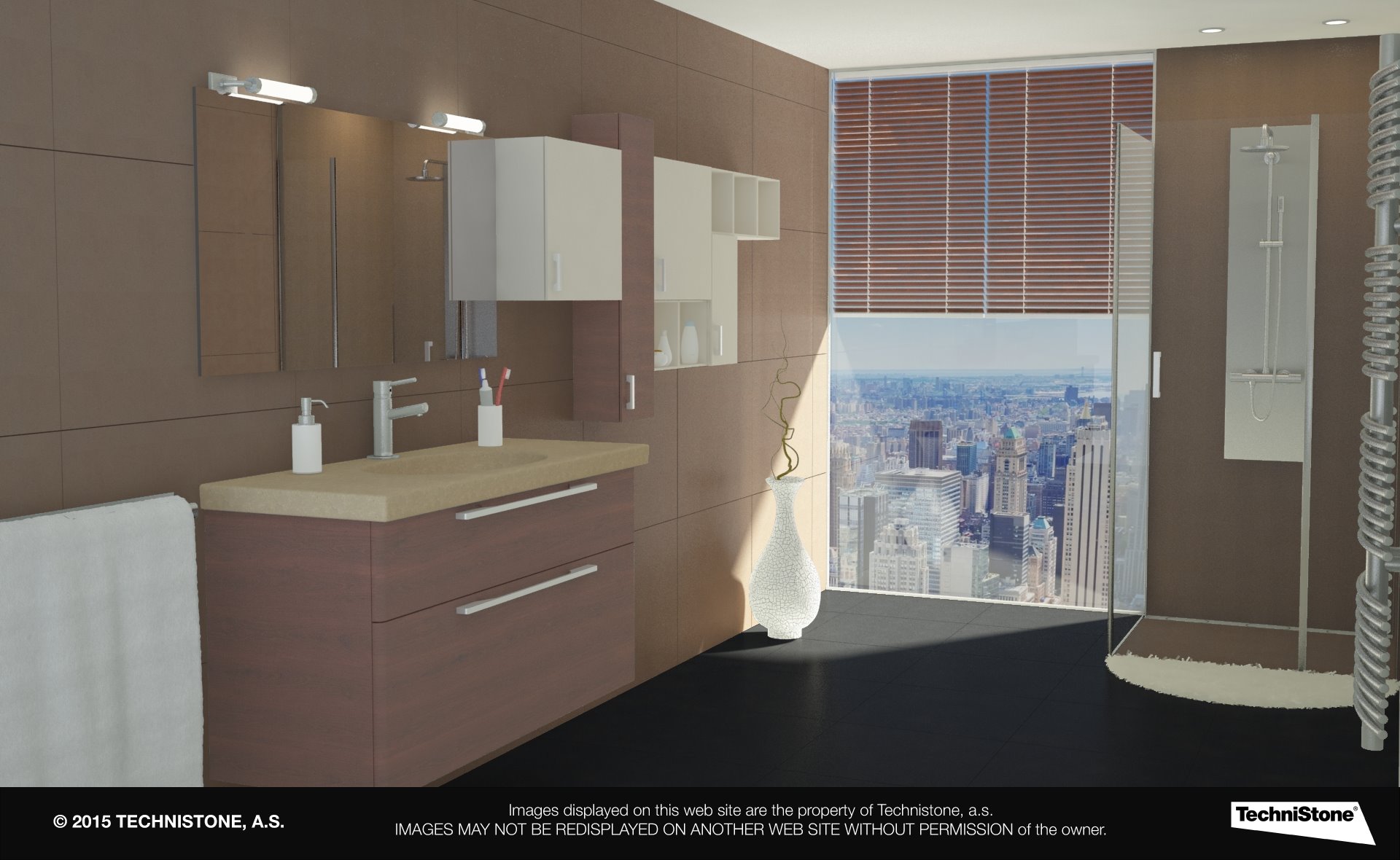 Modern bathroom