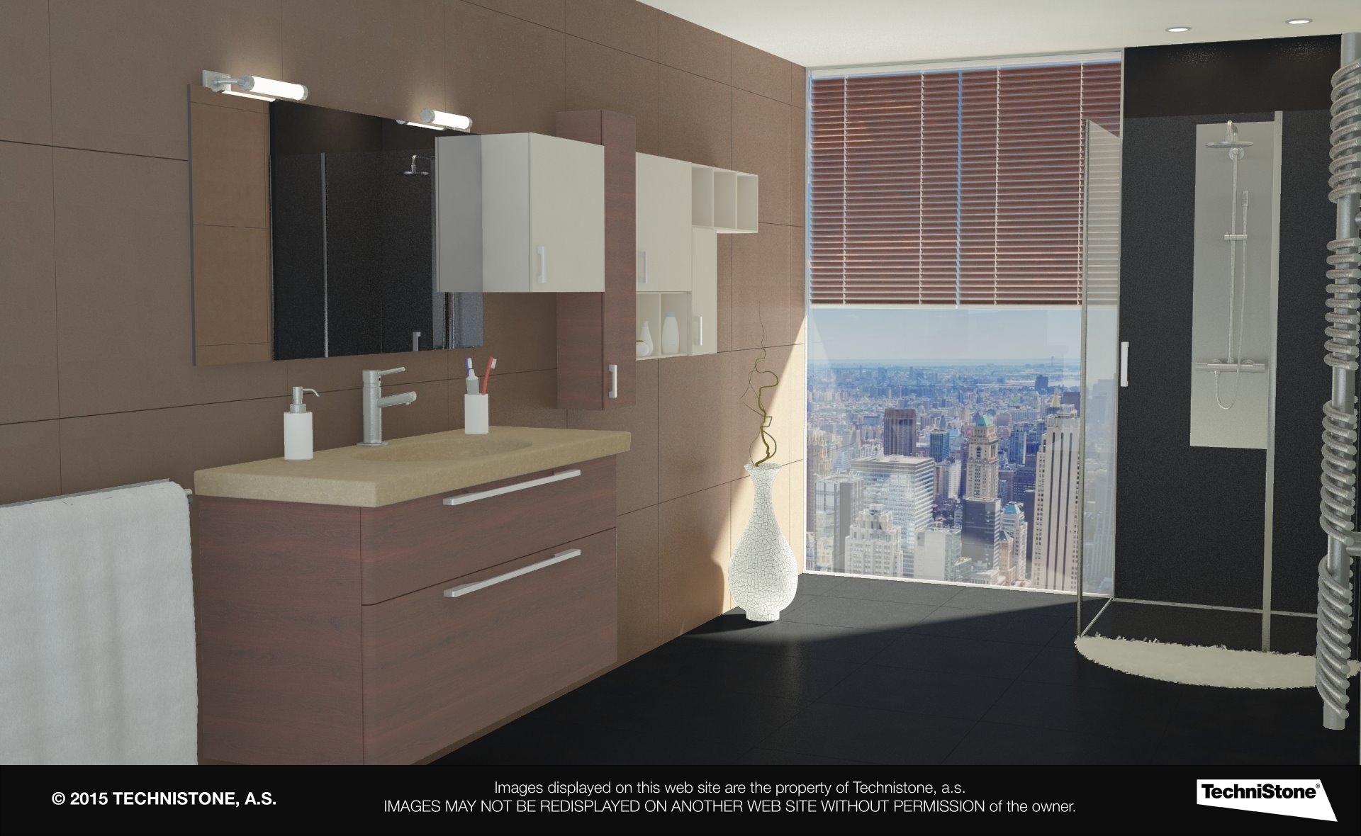 Modern bathroom