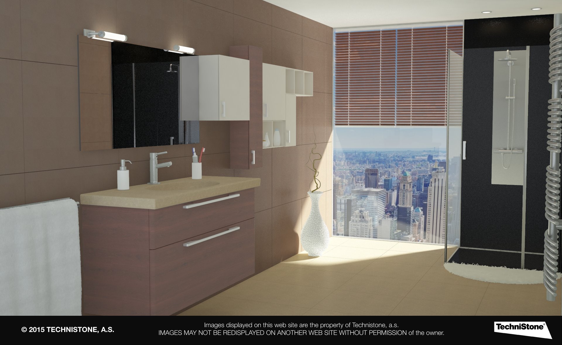Modern bathroom