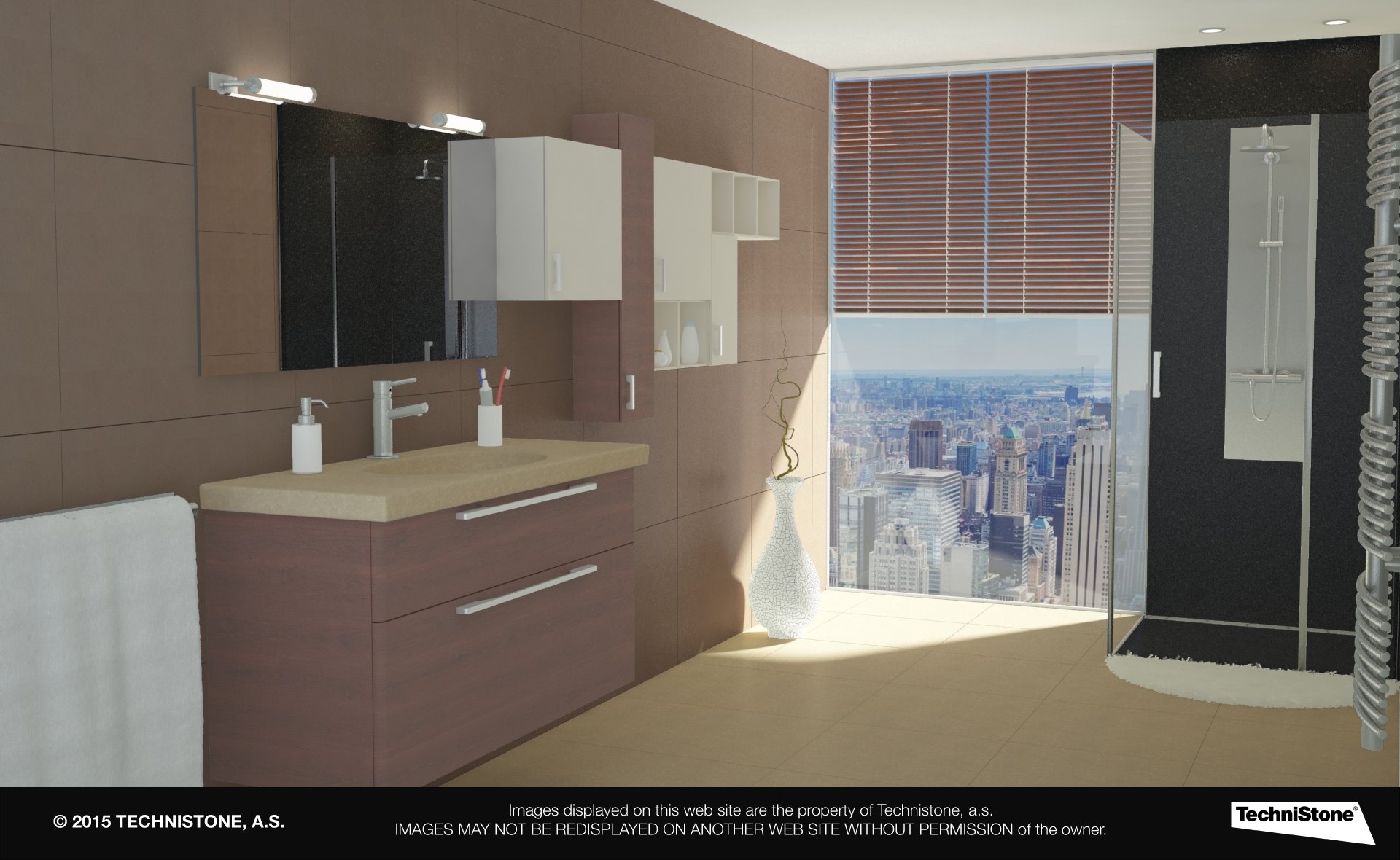 Modern bathroom