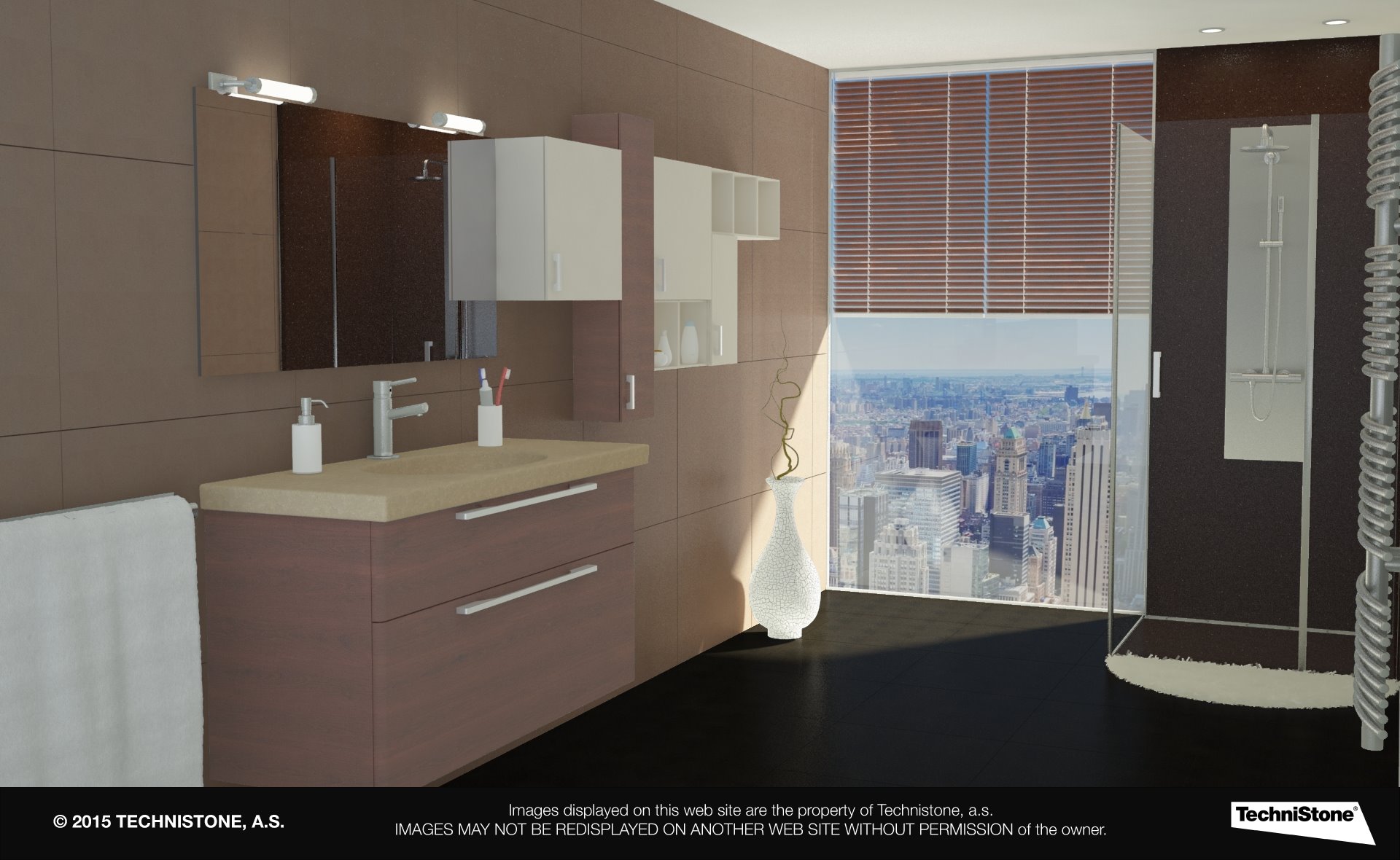 Modern bathroom