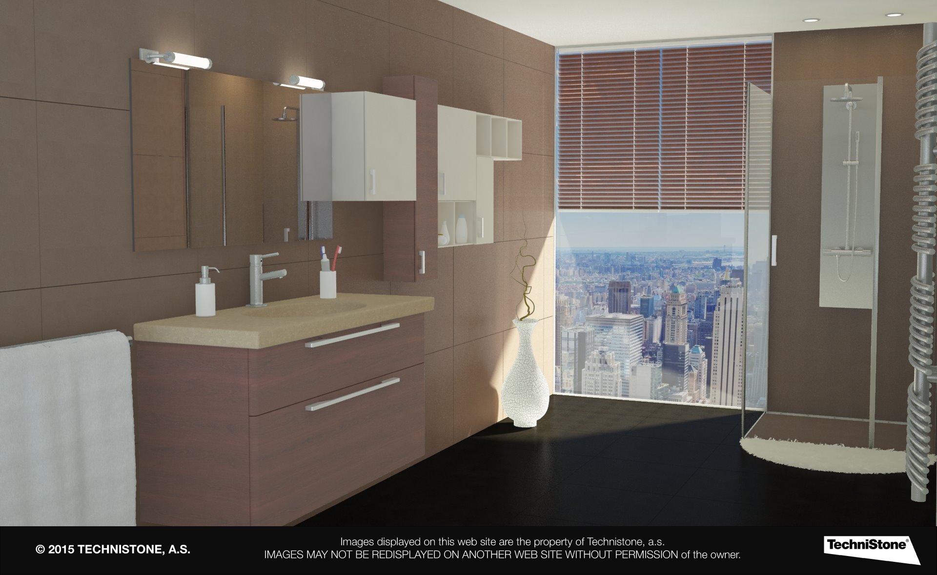 Modern bathroom
