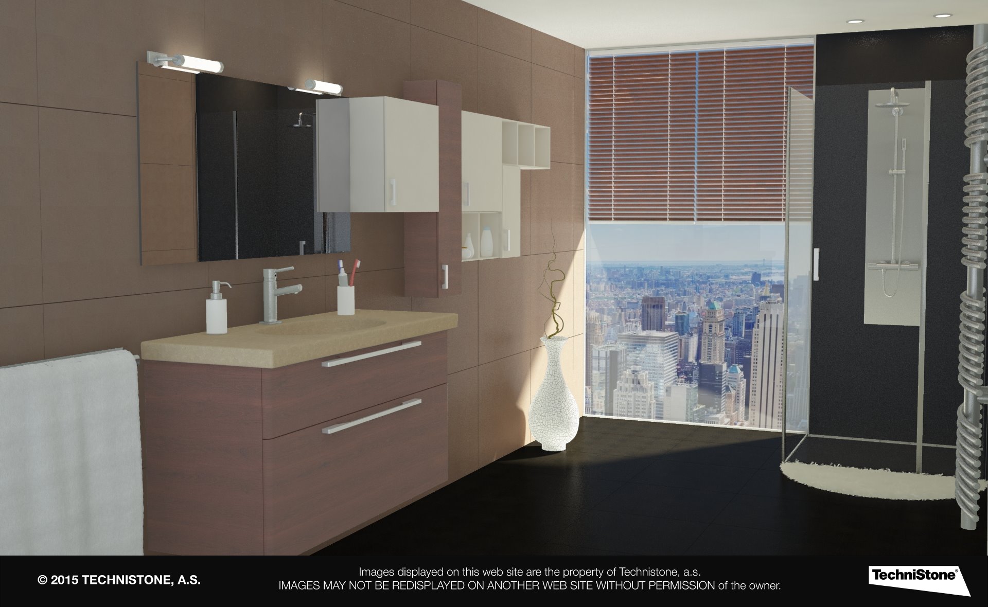 Modern bathroom