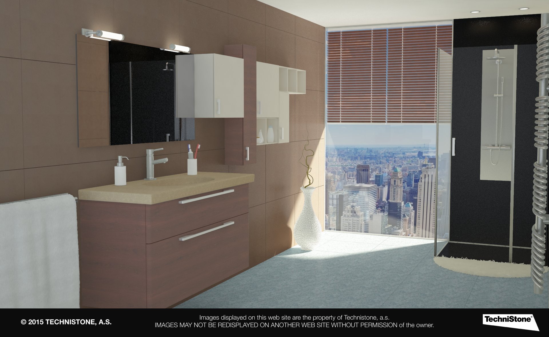 Modern bathroom