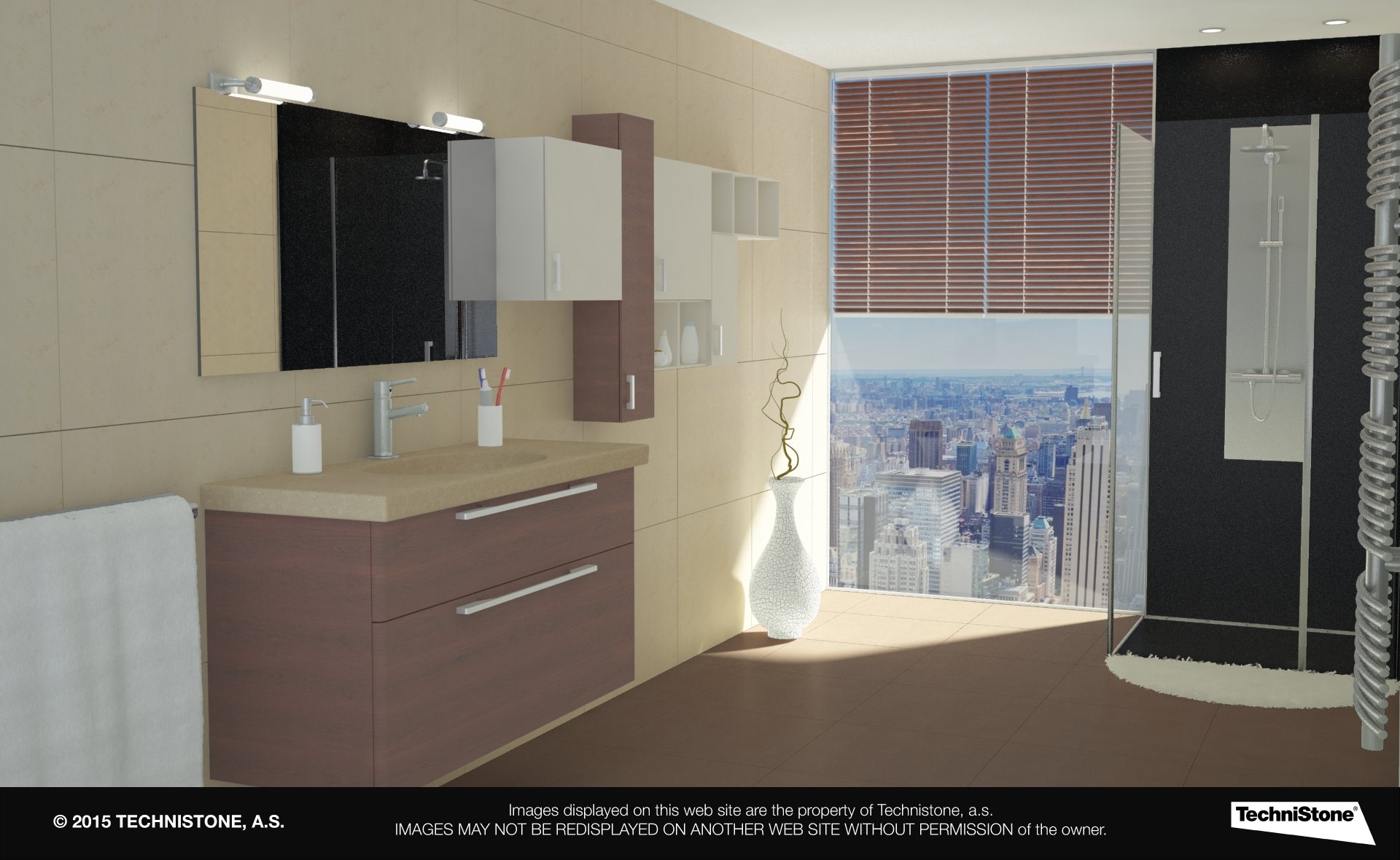 Modern bathroom