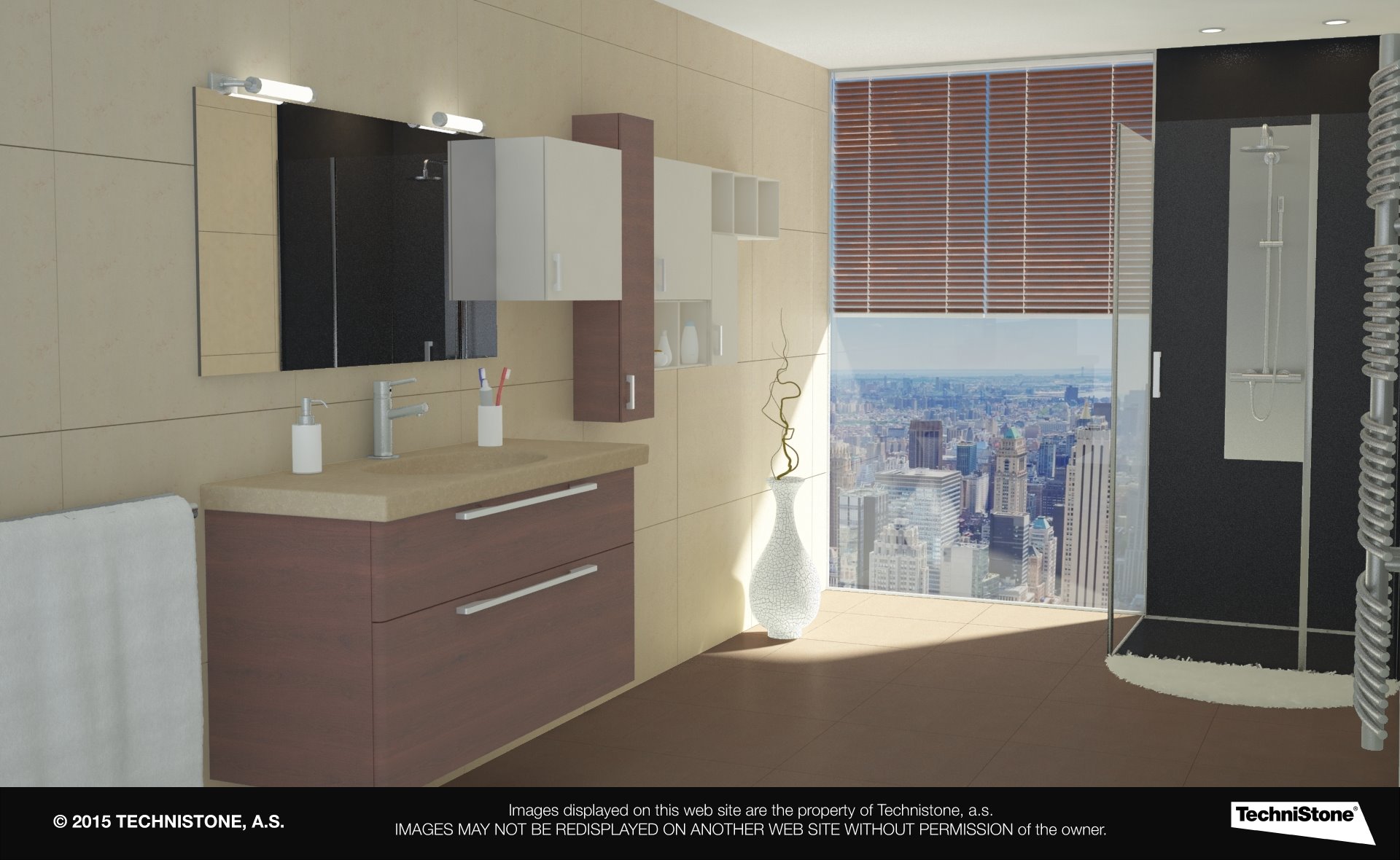 Modern bathroom