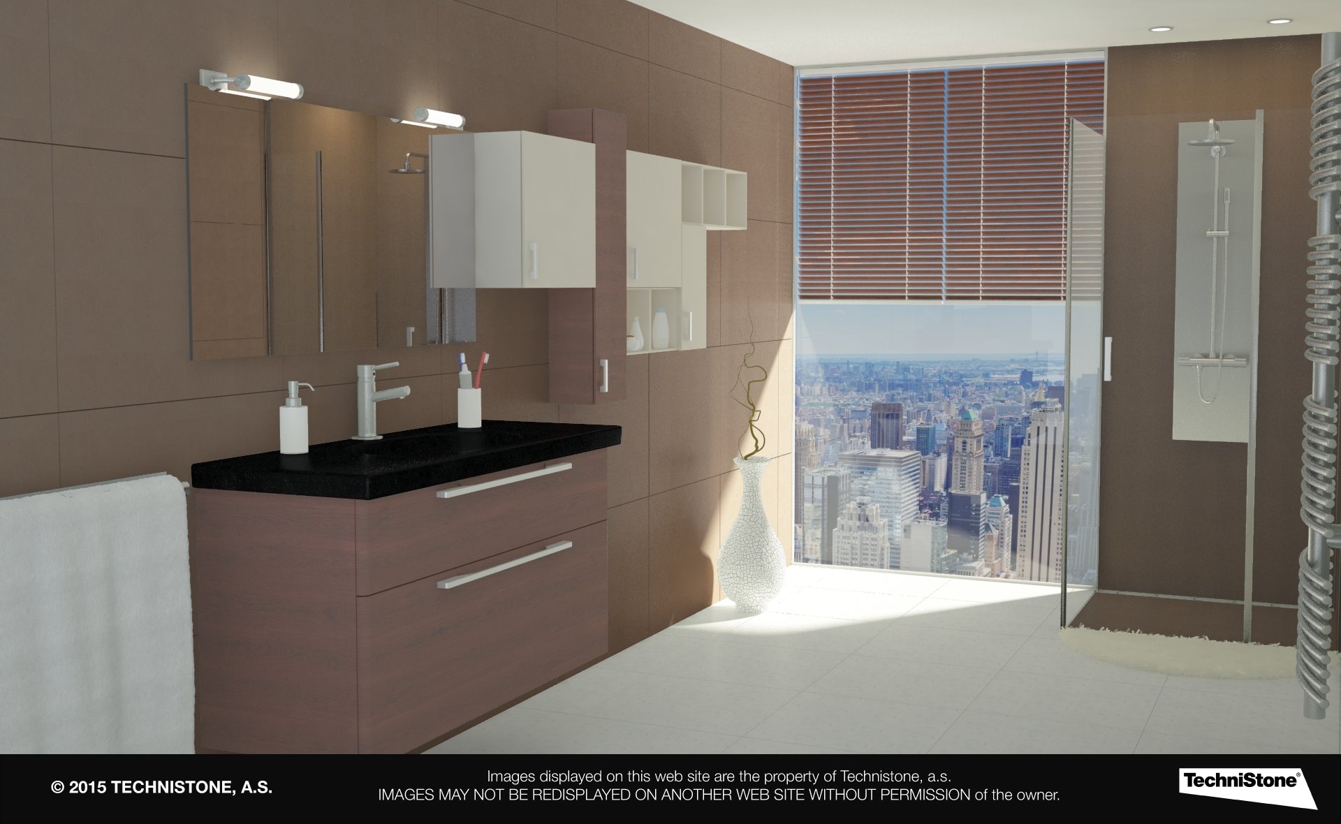 Modern bathroom