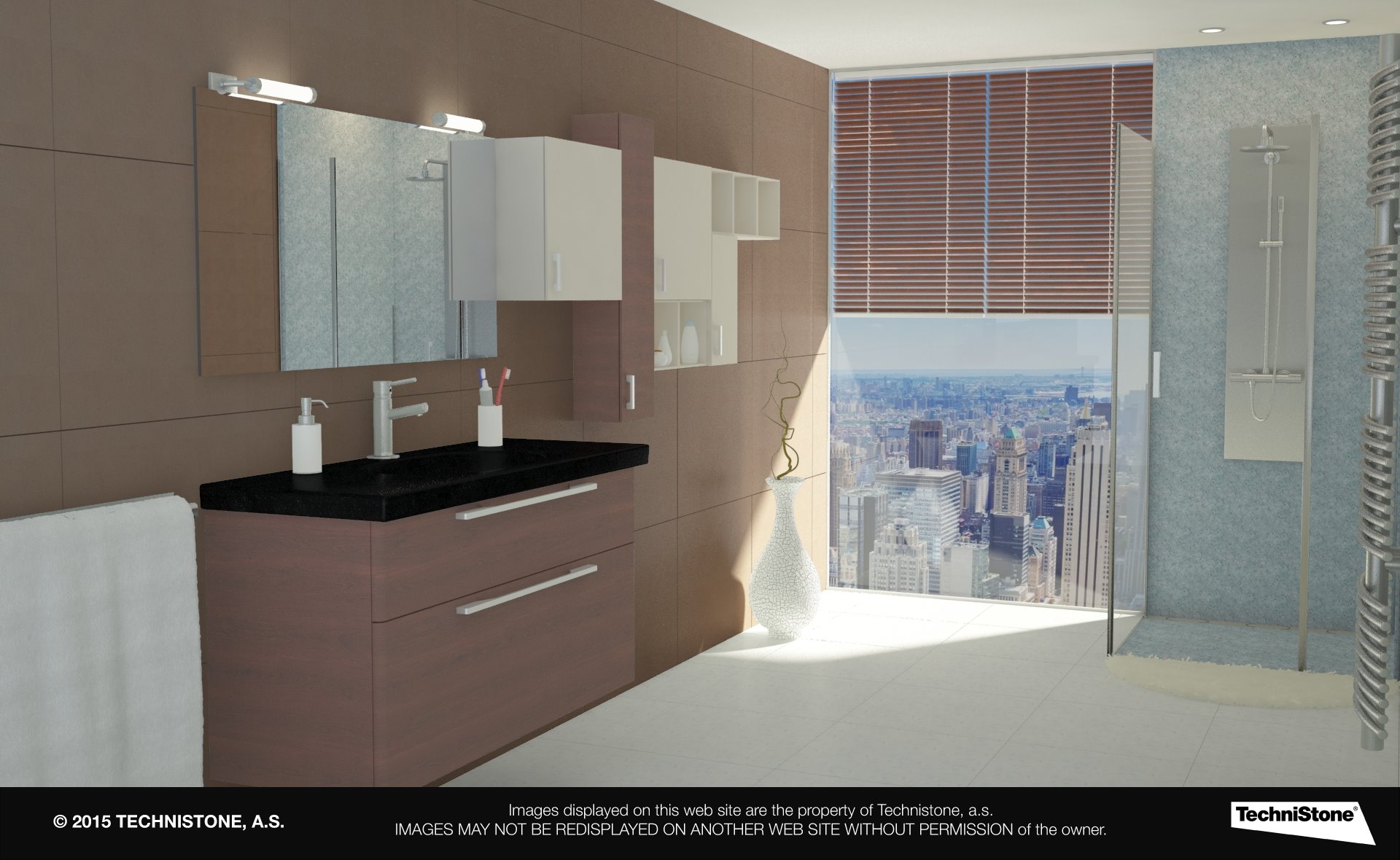 Modern bathroom
