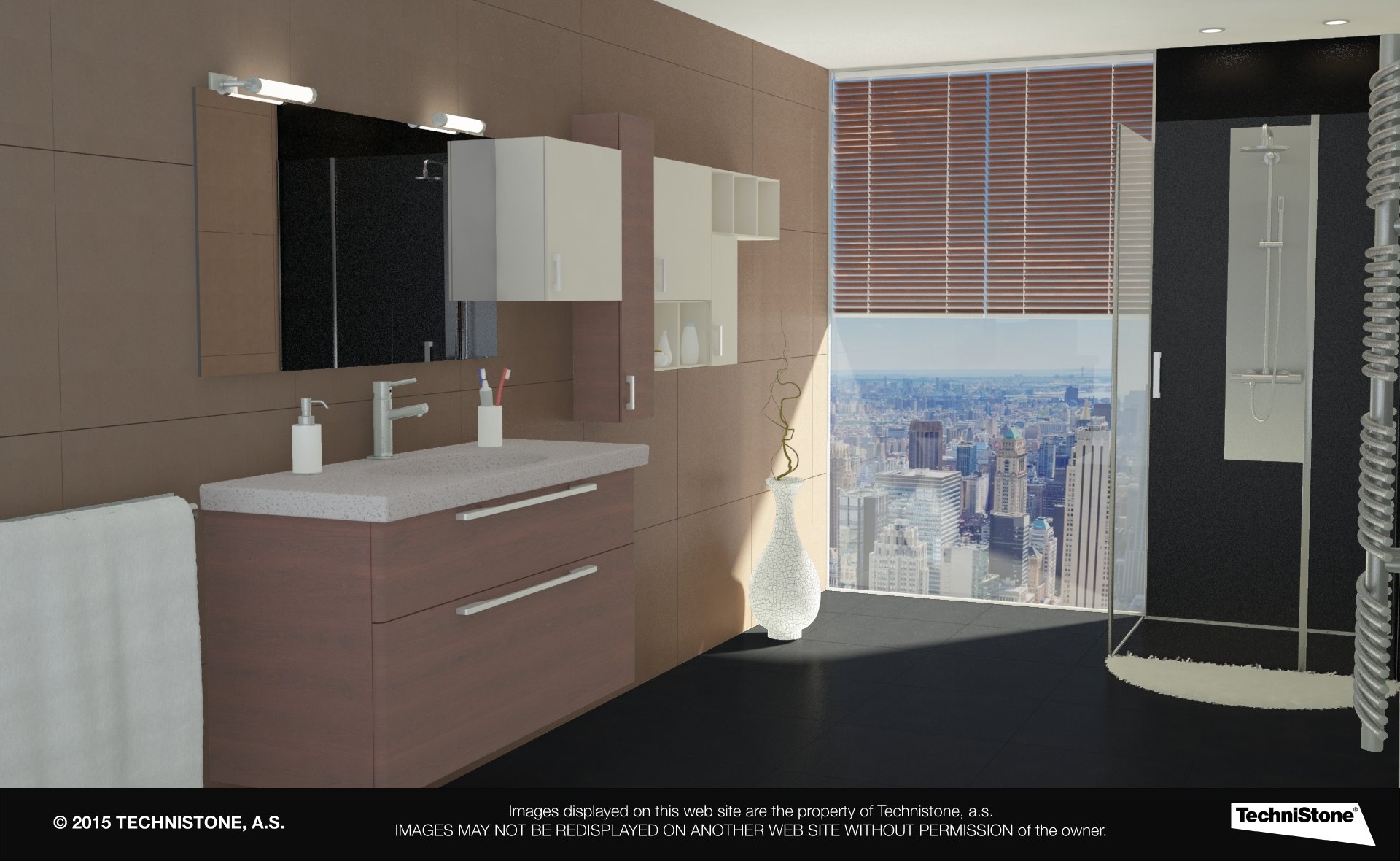 Modern bathroom