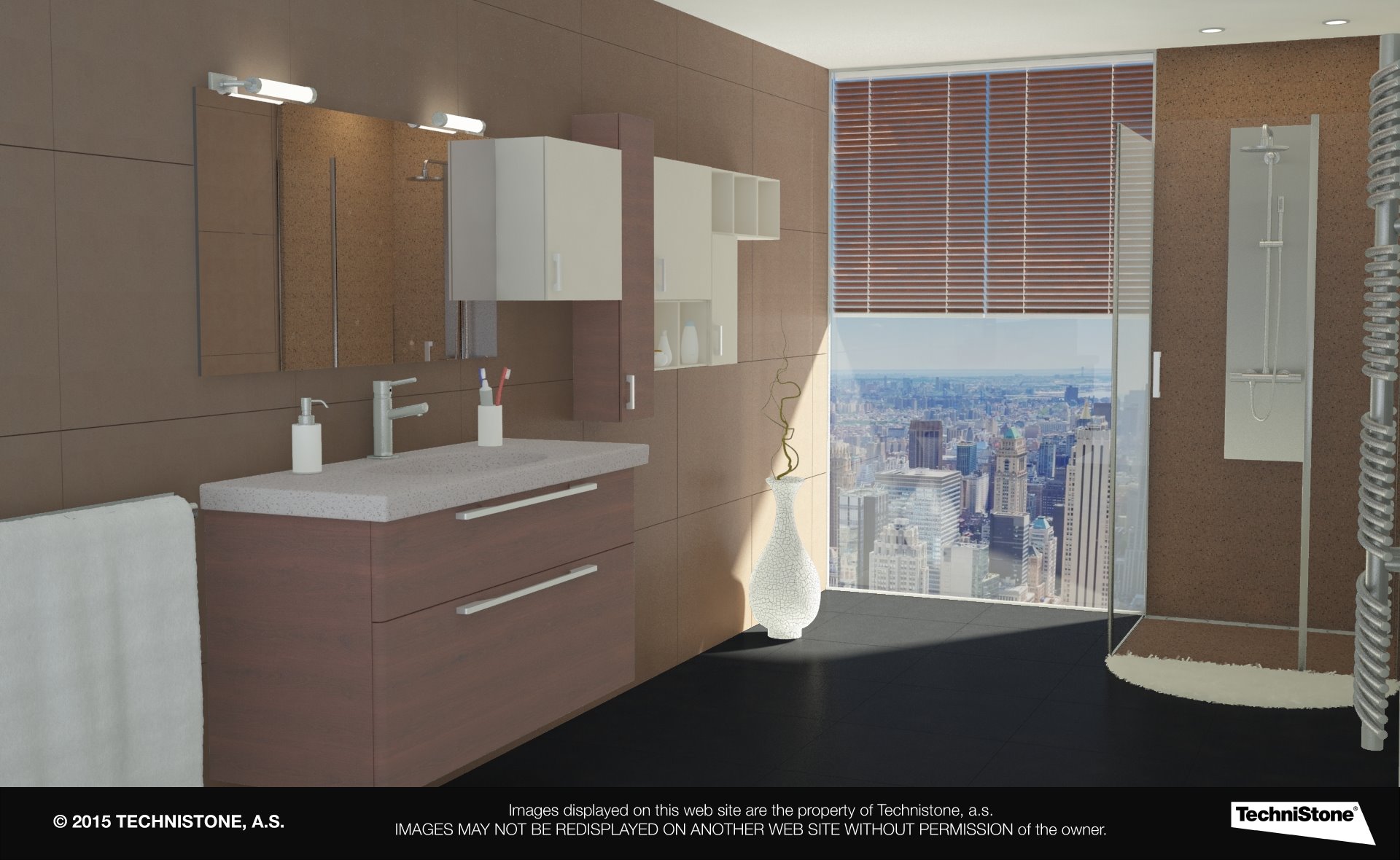 Modern bathroom