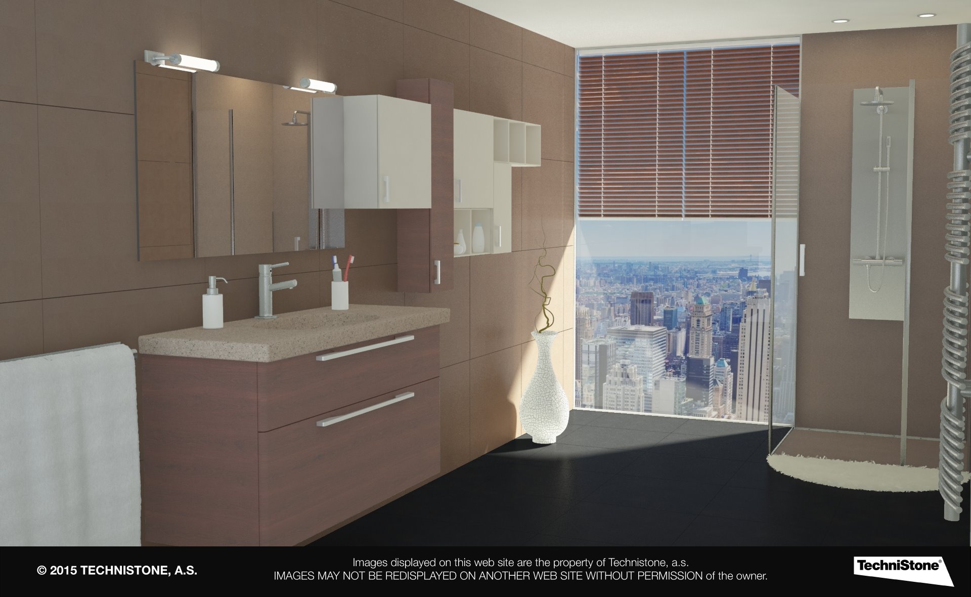 Modern bathroom