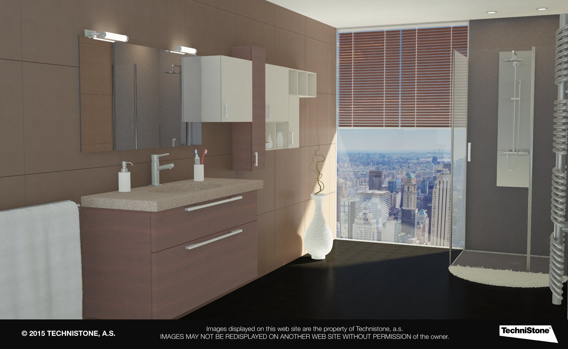 Modern bathroom