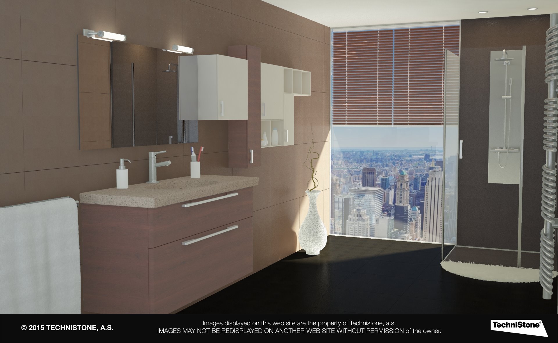 Modern bathroom