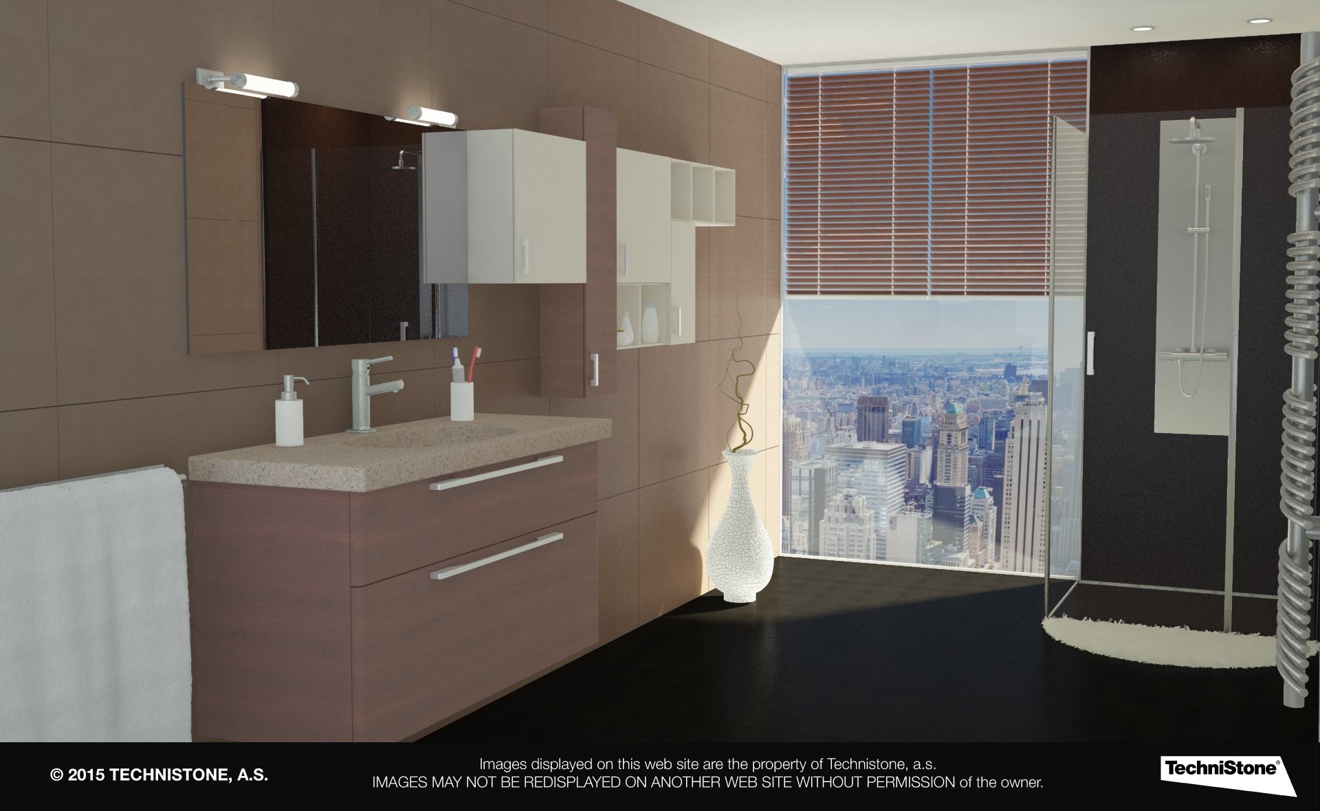 Modern bathroom