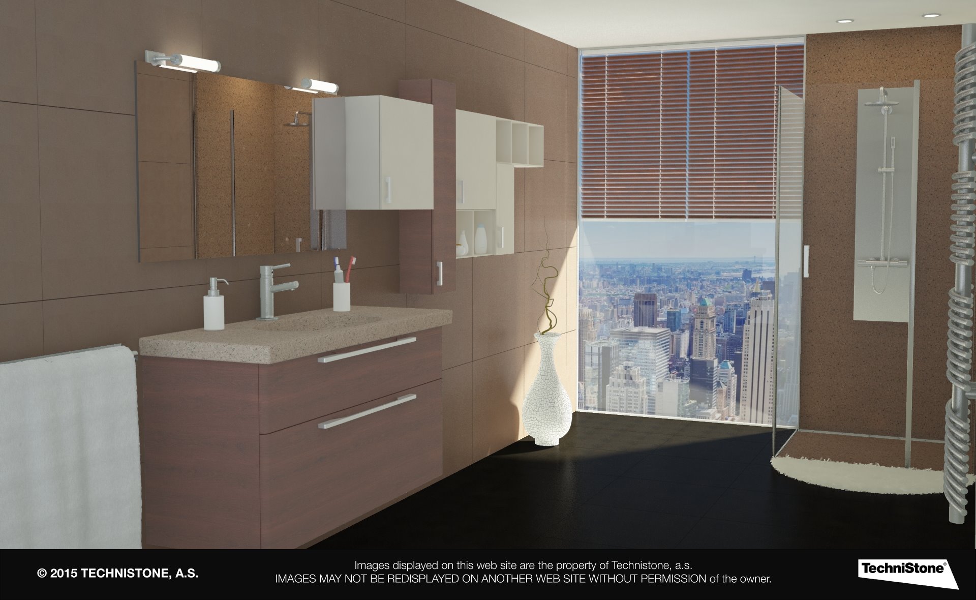 Modern bathroom