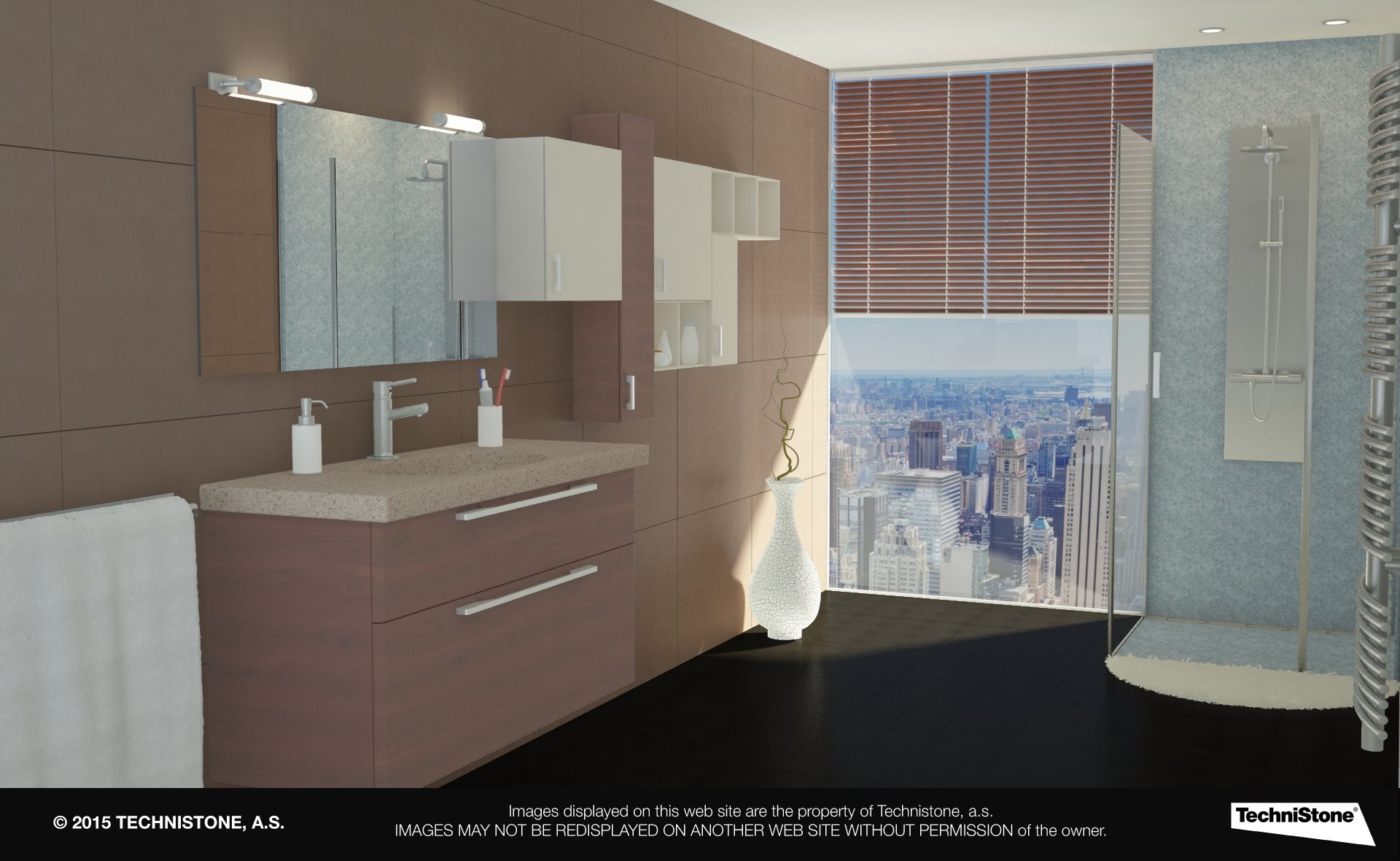Modern bathroom