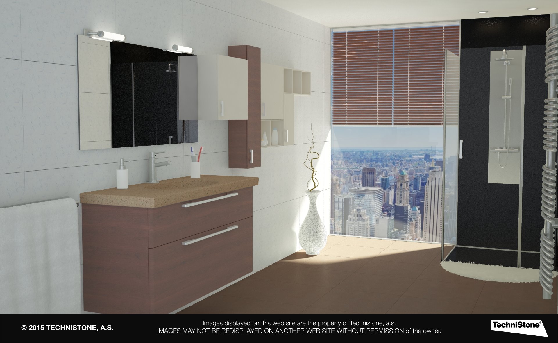 Modern bathroom