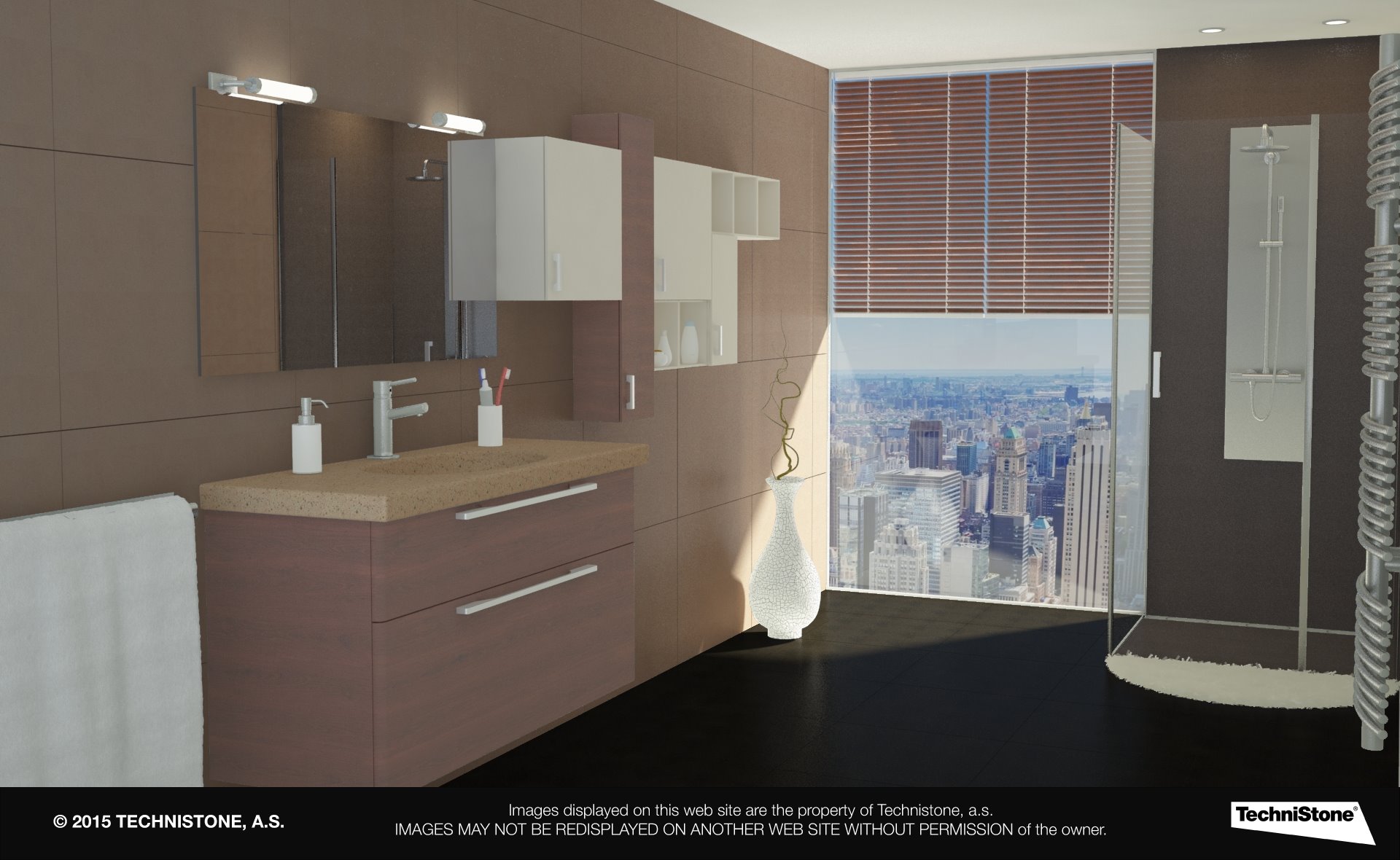 Modern bathroom