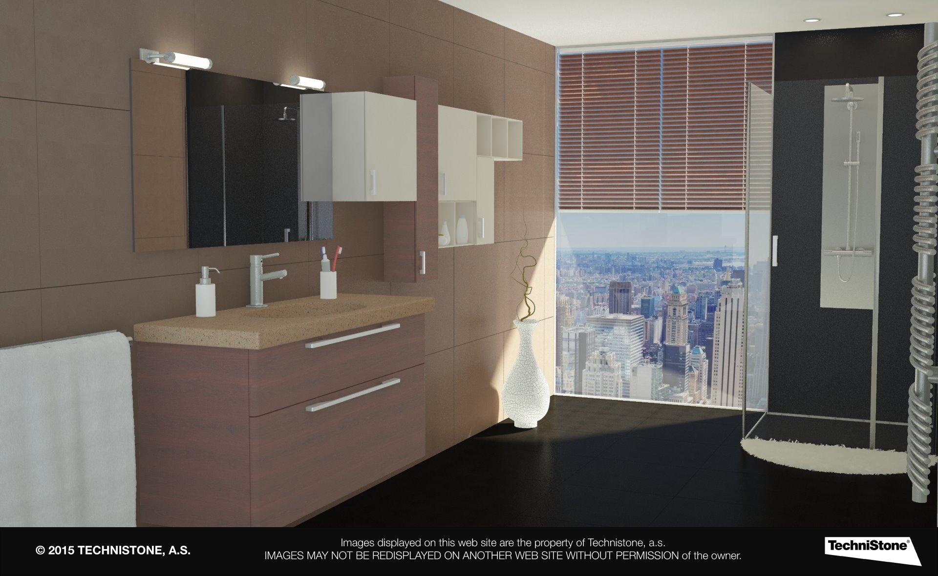 Modern bathroom