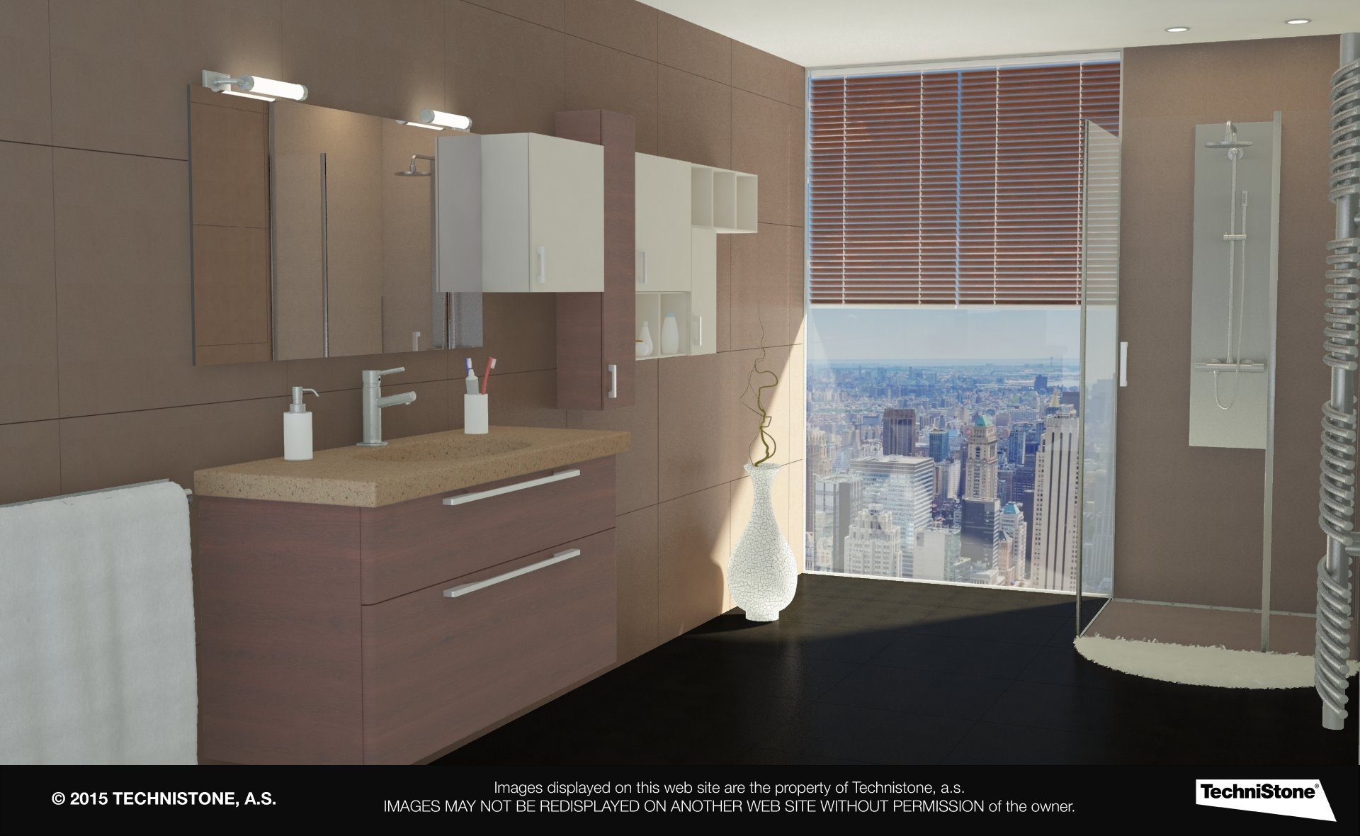 Modern bathroom