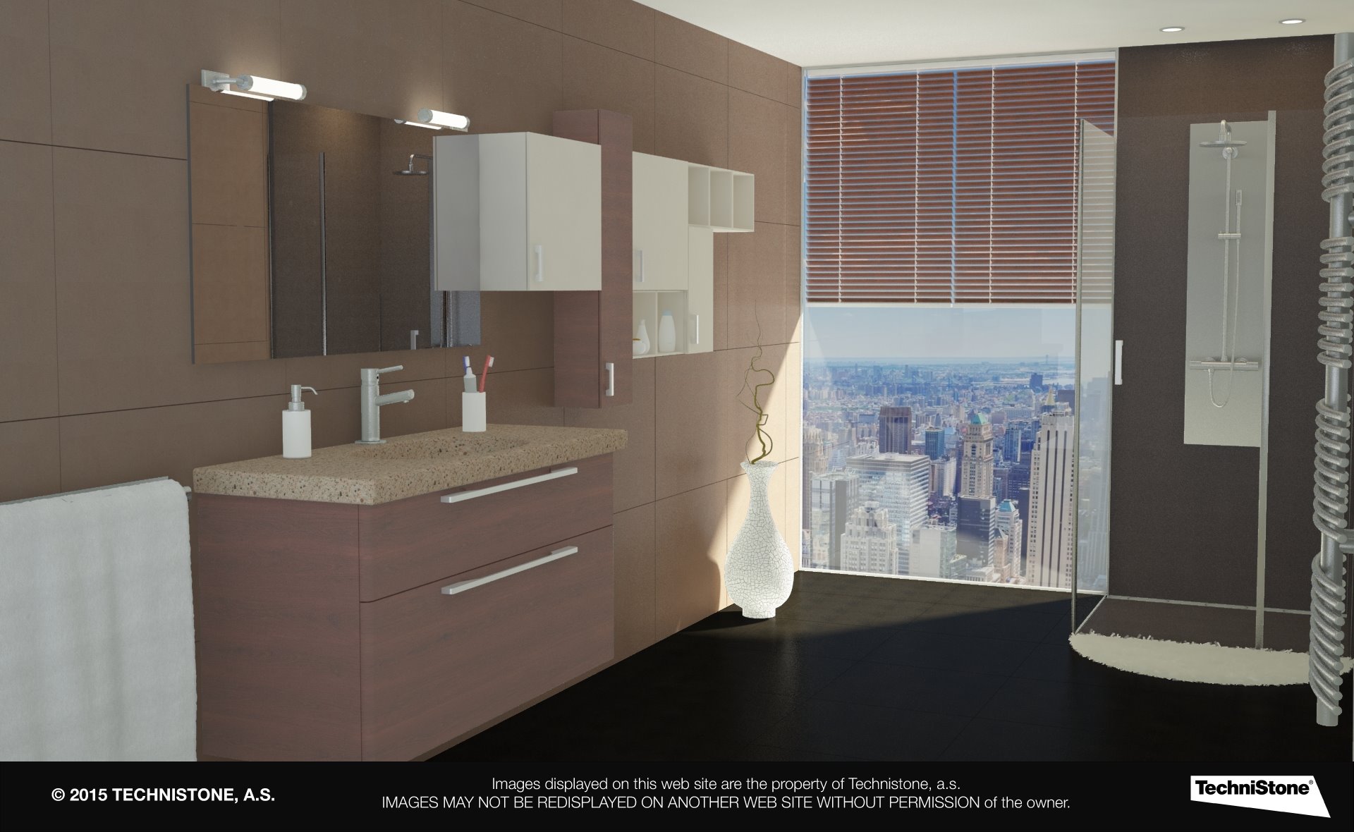 Modern bathroom