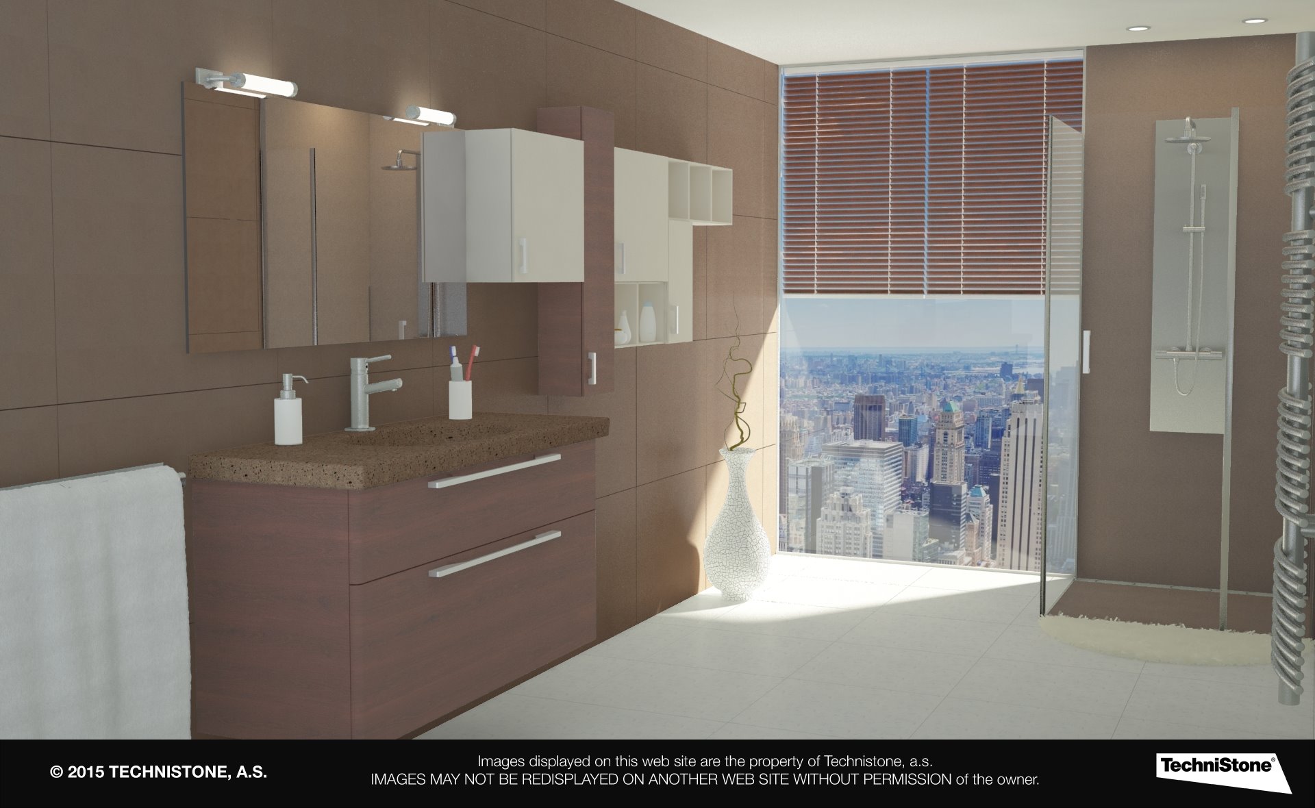 Modern bathroom