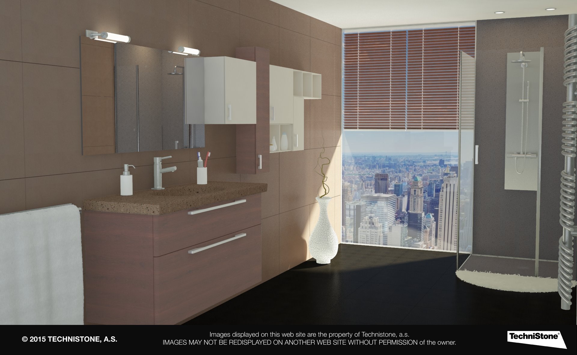 Modern bathroom