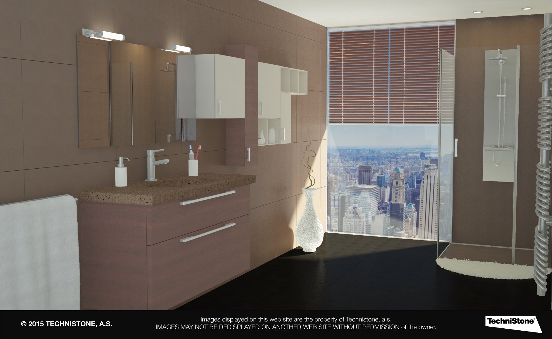 Modern bathroom