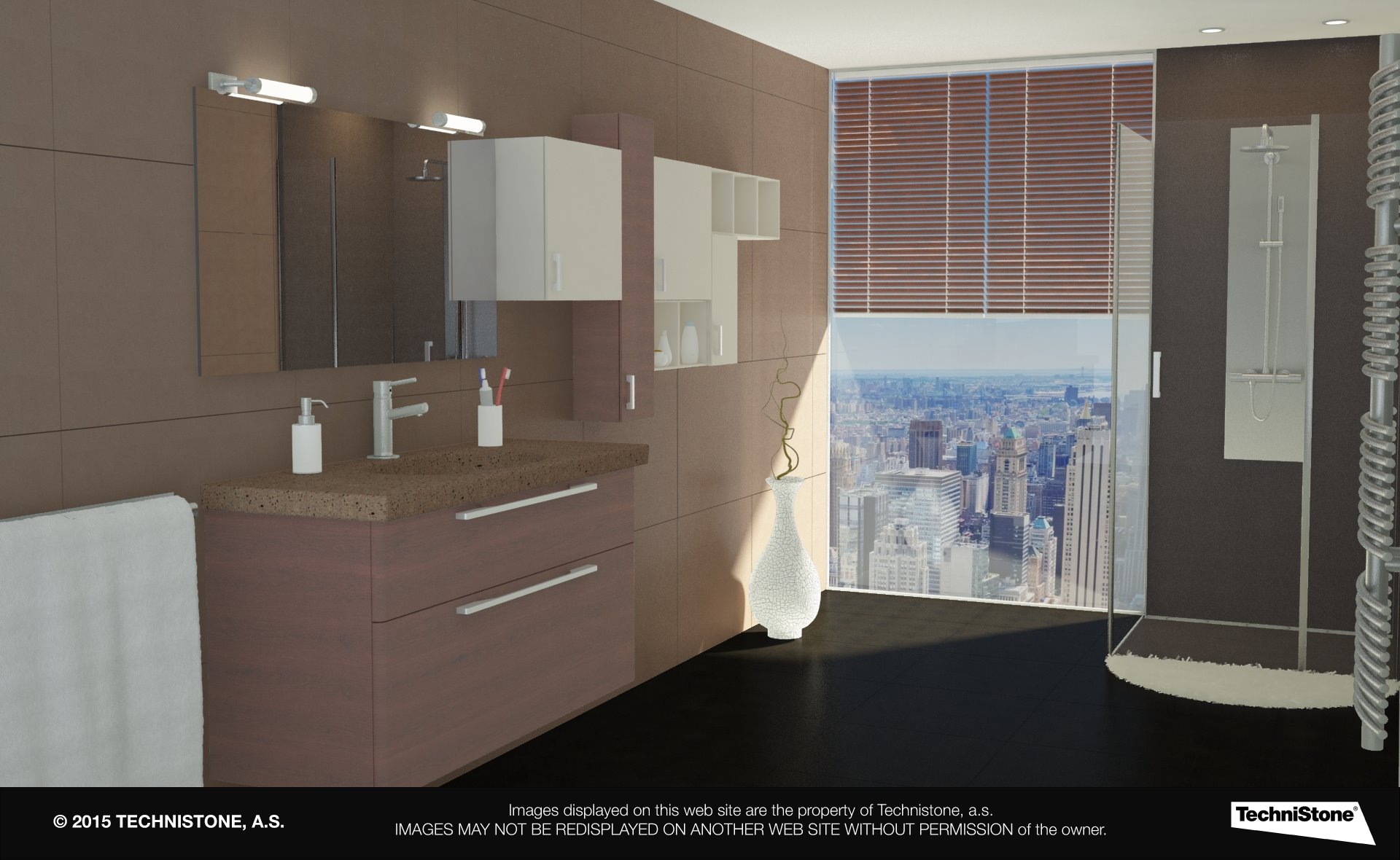 Modern bathroom