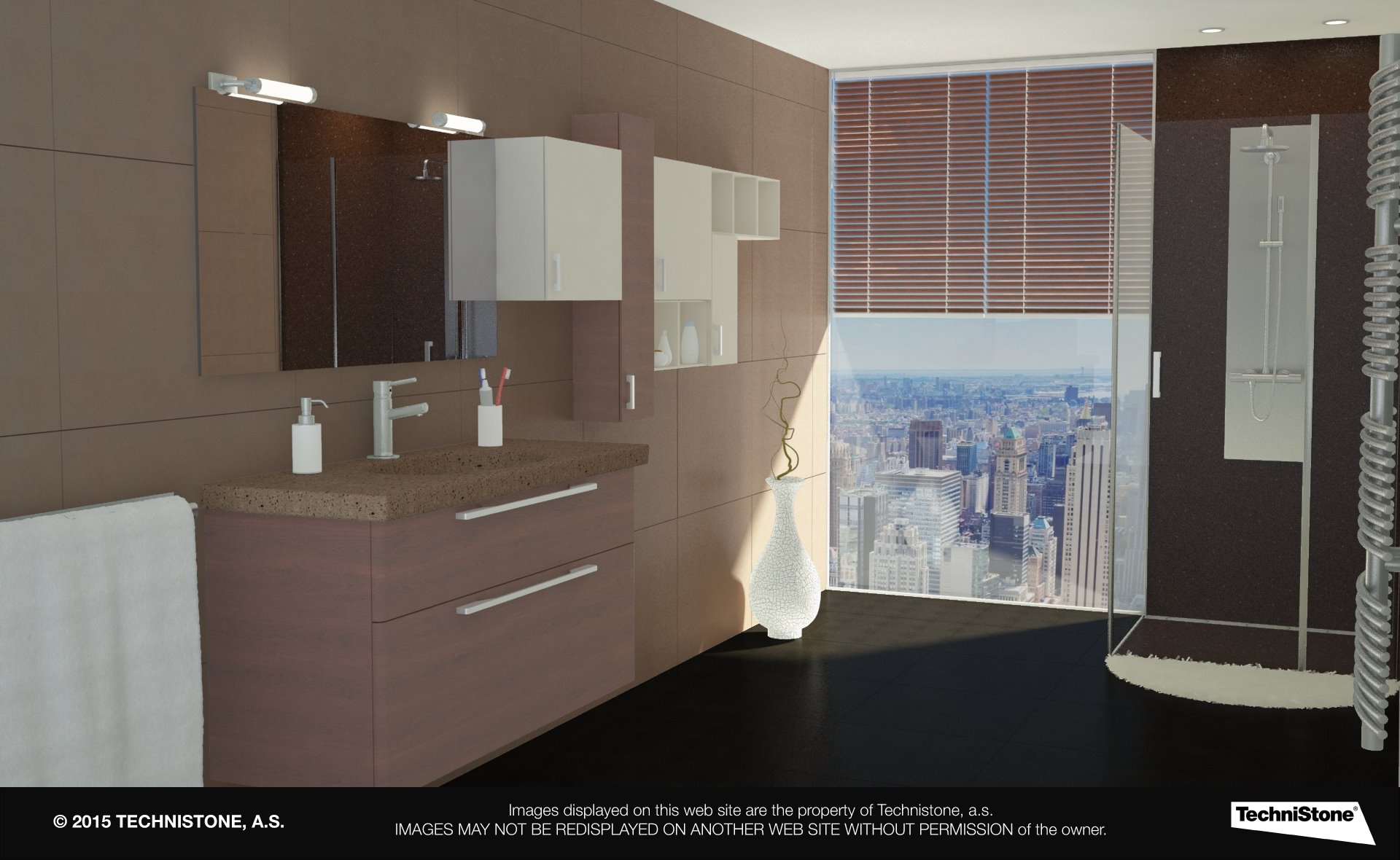 Modern bathroom