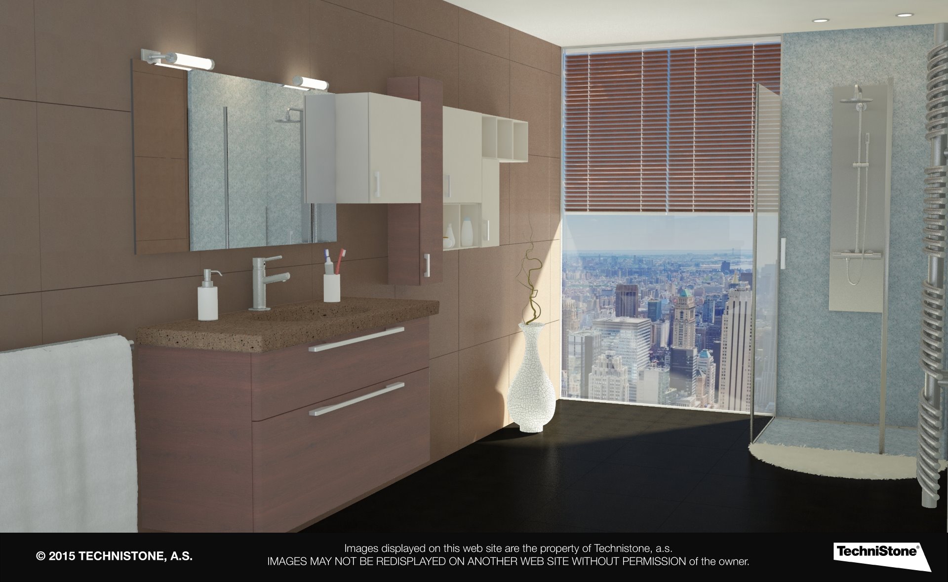 Modern bathroom
