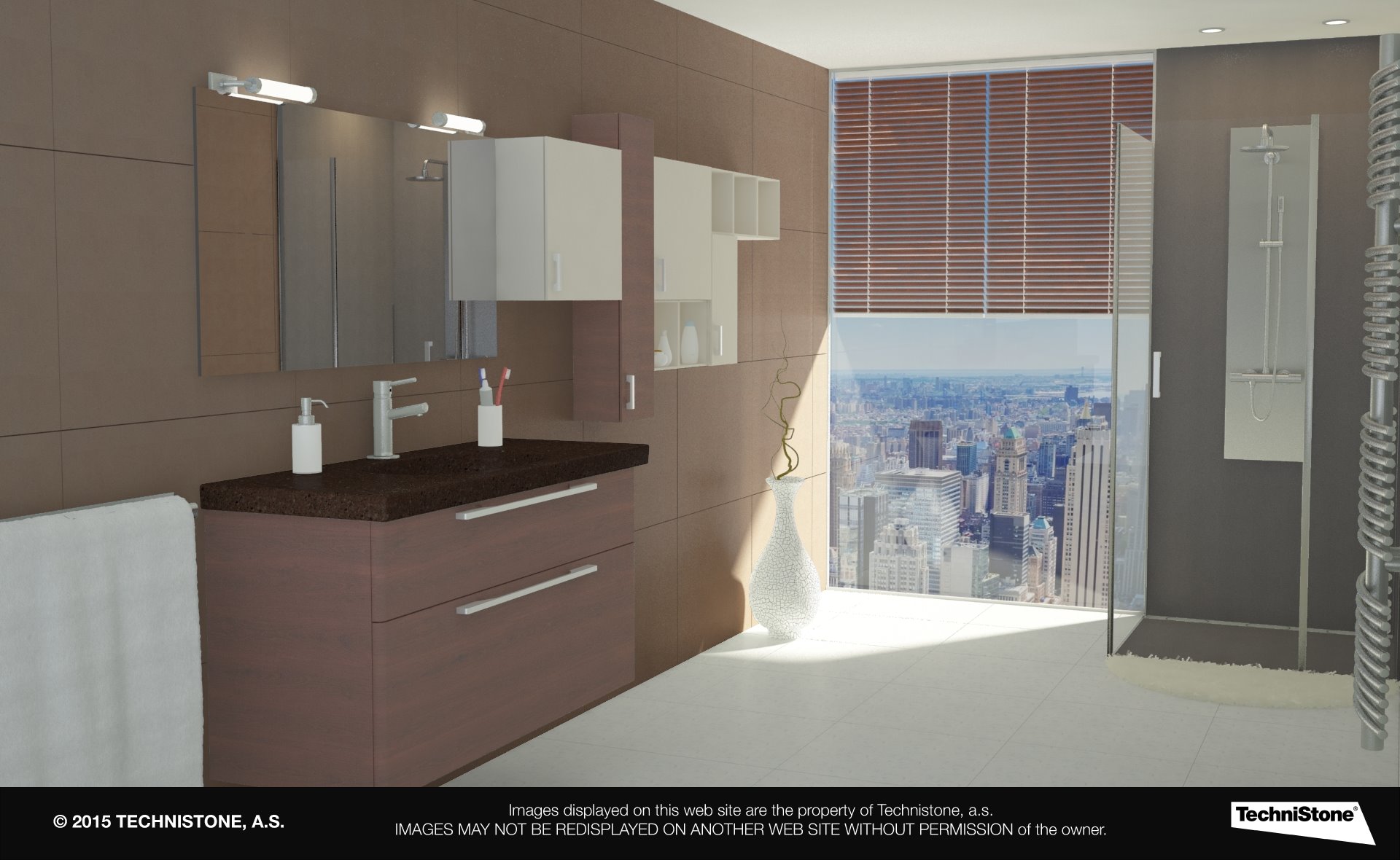 Modern bathroom