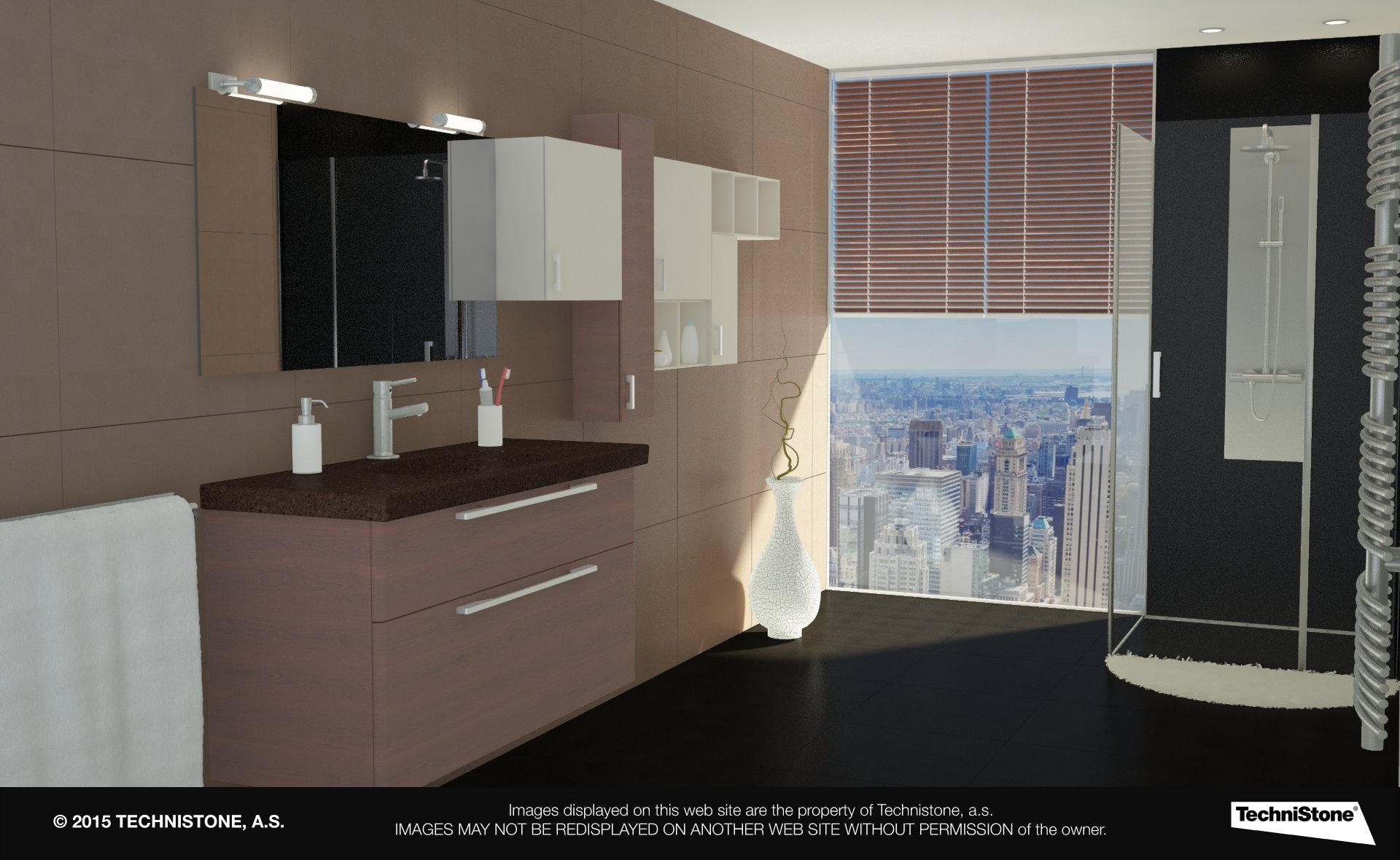 Modern bathroom