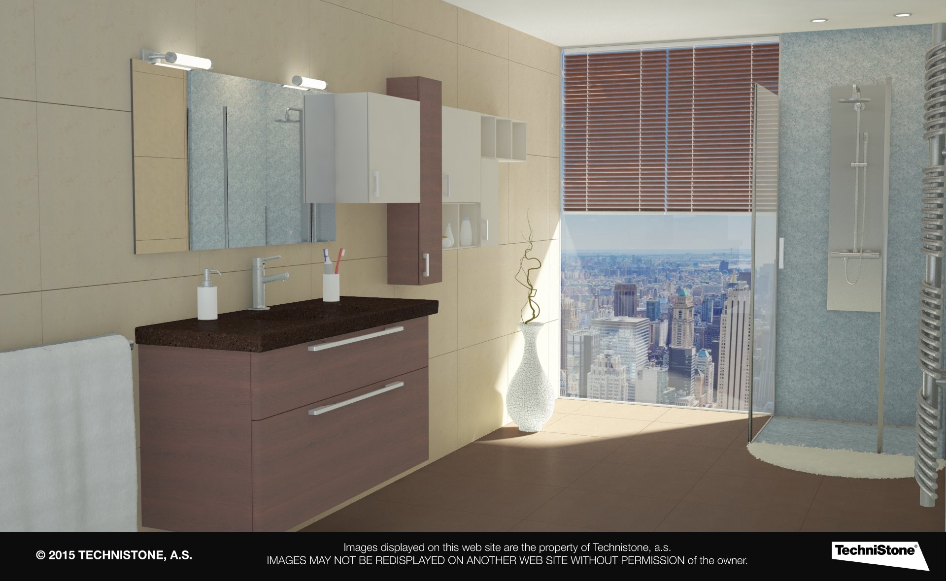Modern bathroom