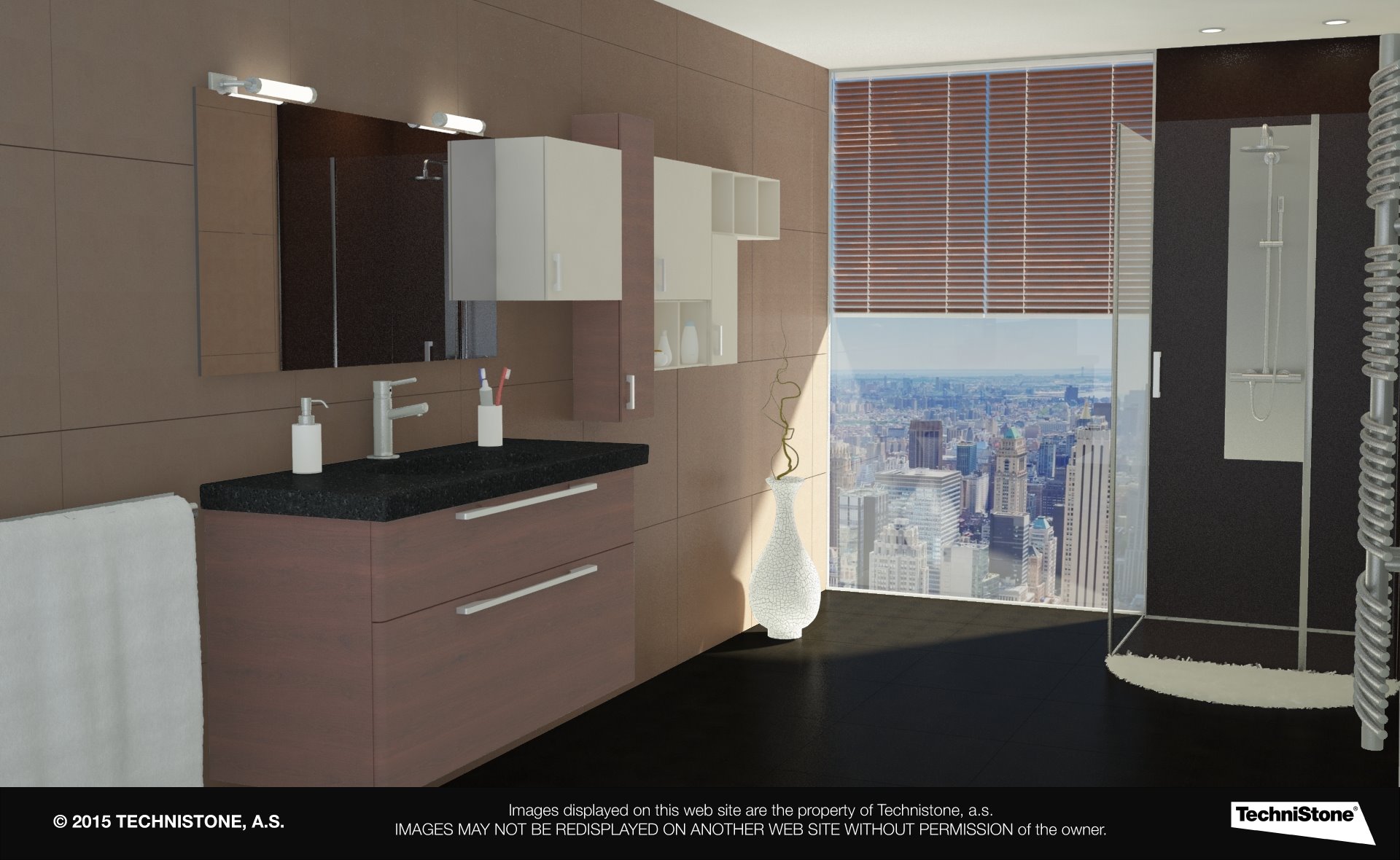 Modern bathroom