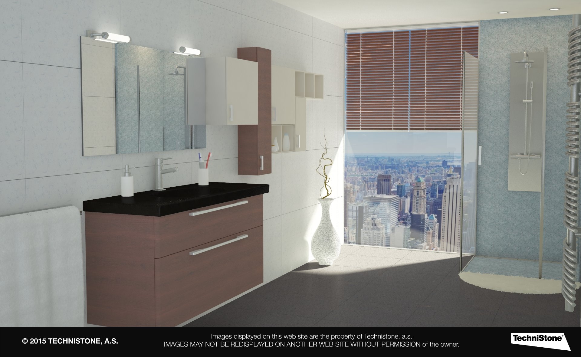 Modern bathroom