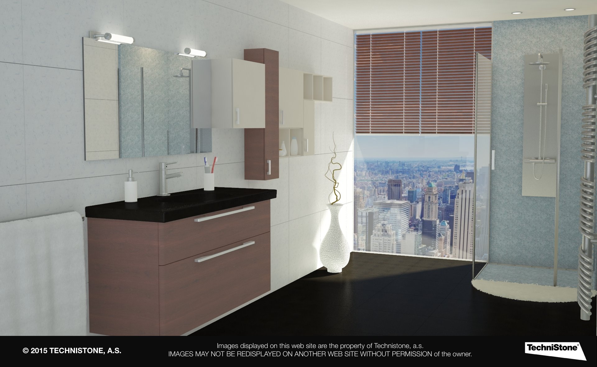 Modern bathroom