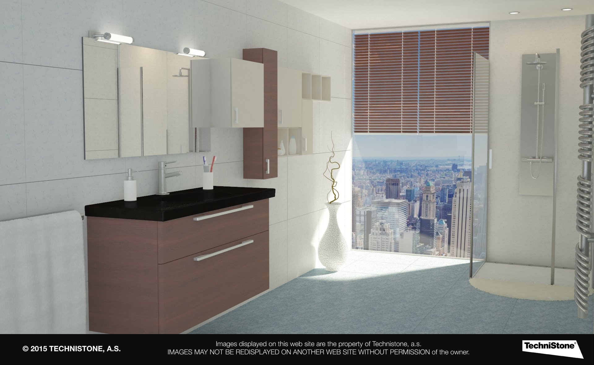 Modern bathroom