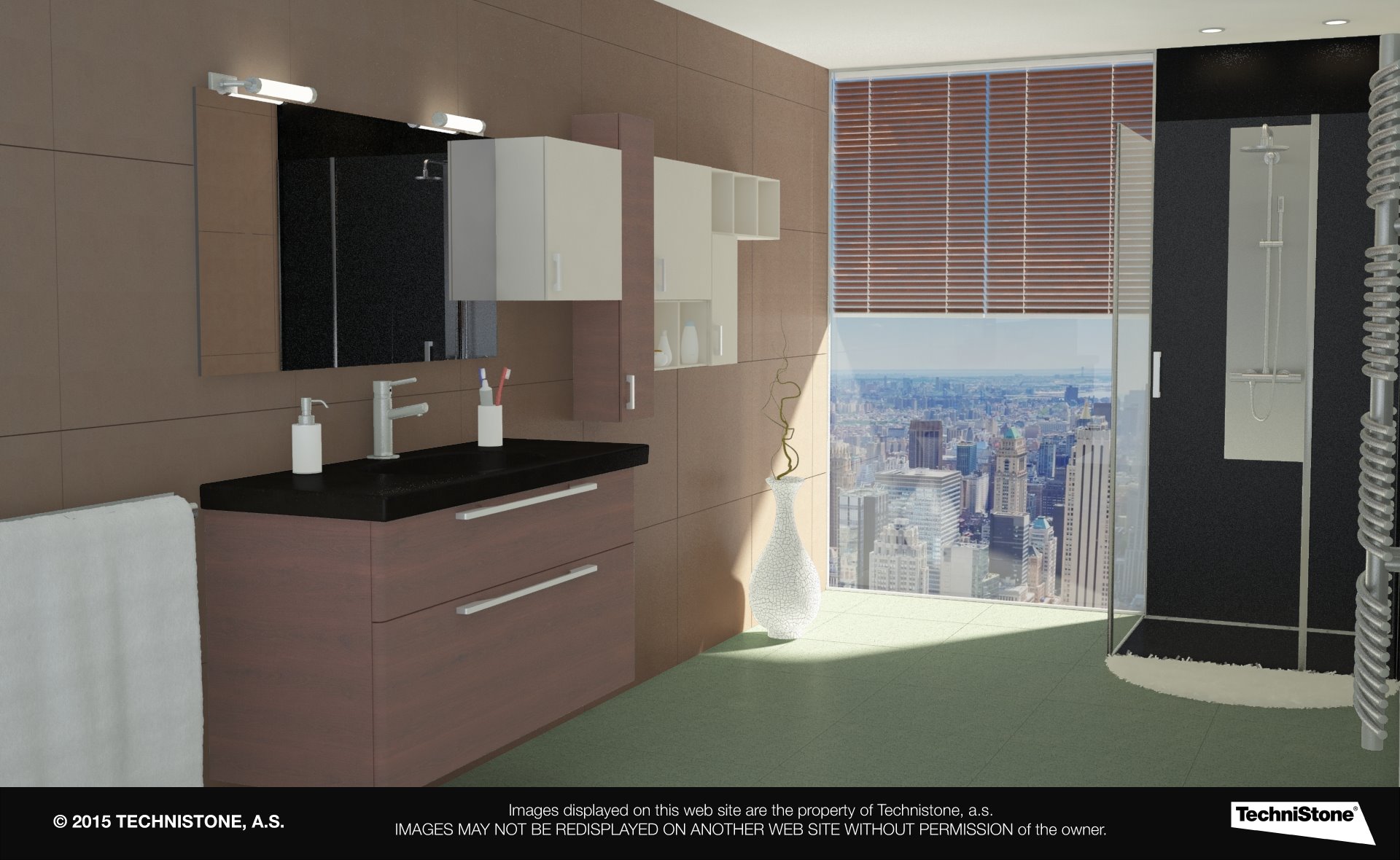 Modern bathroom