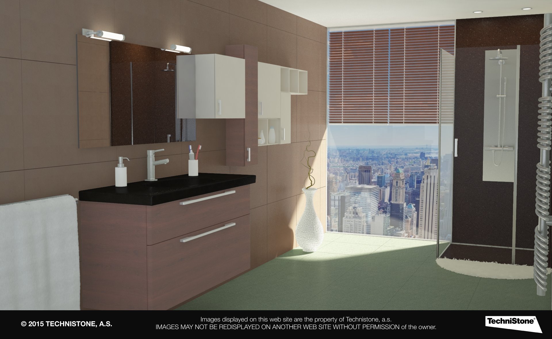Modern bathroom