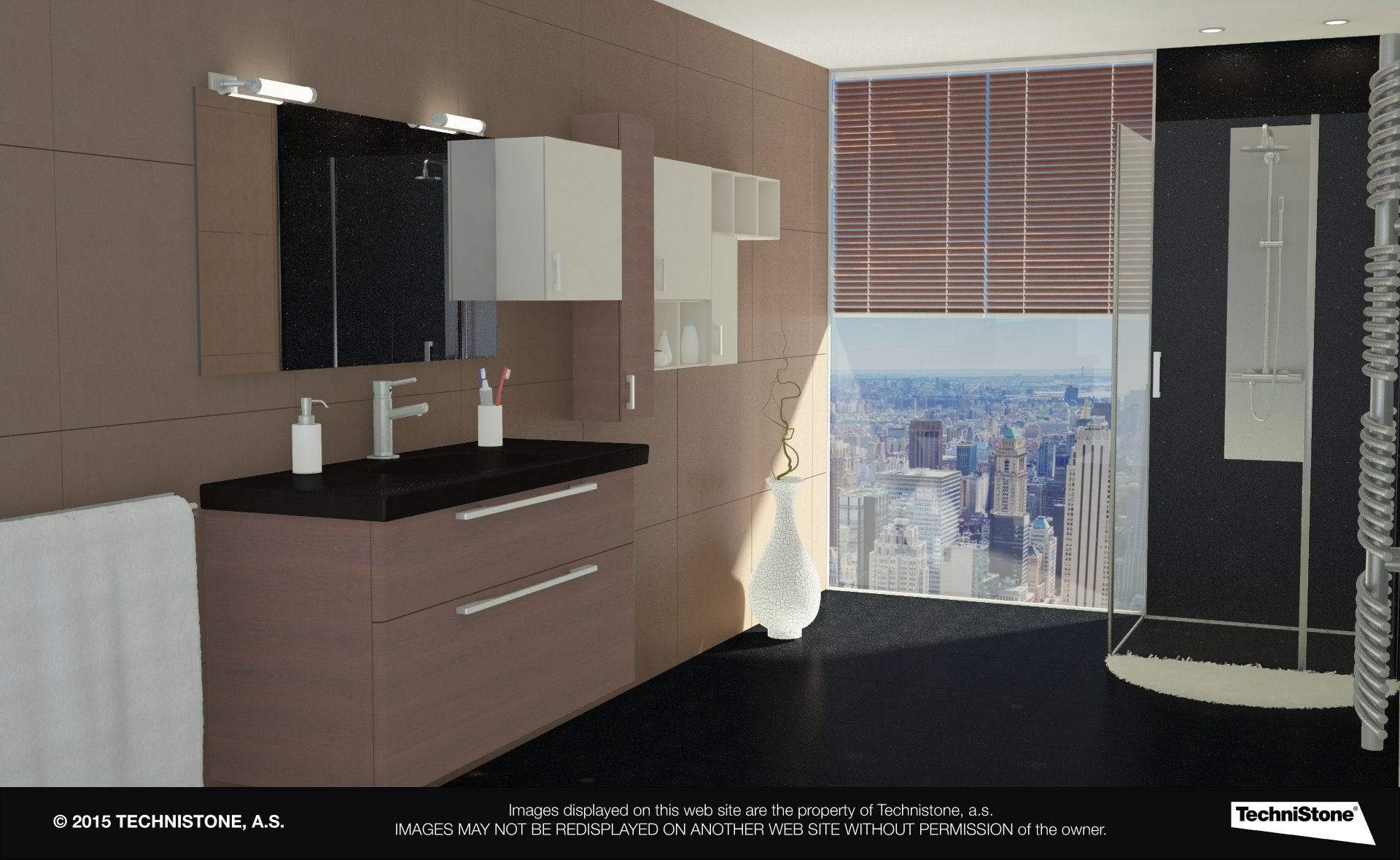 Modern bathroom