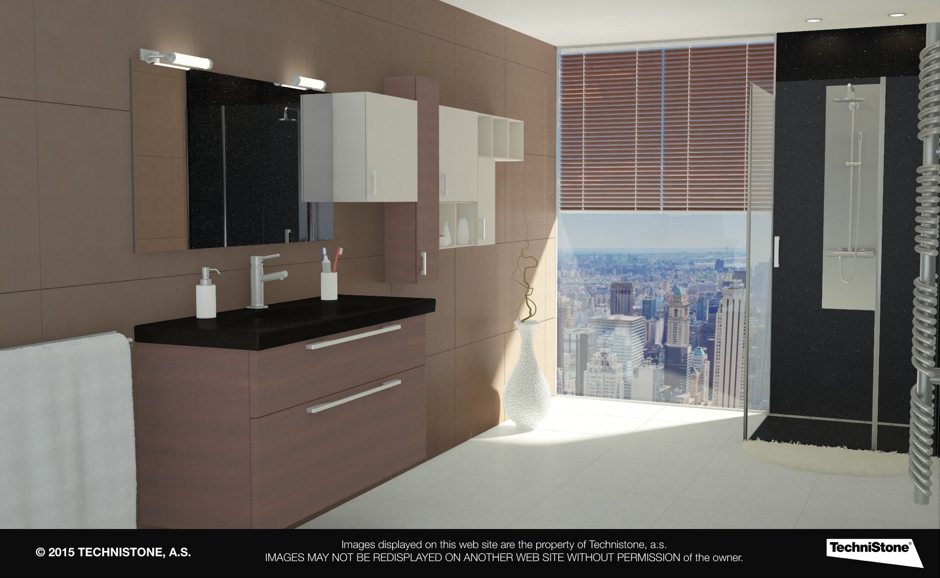 Modern bathroom