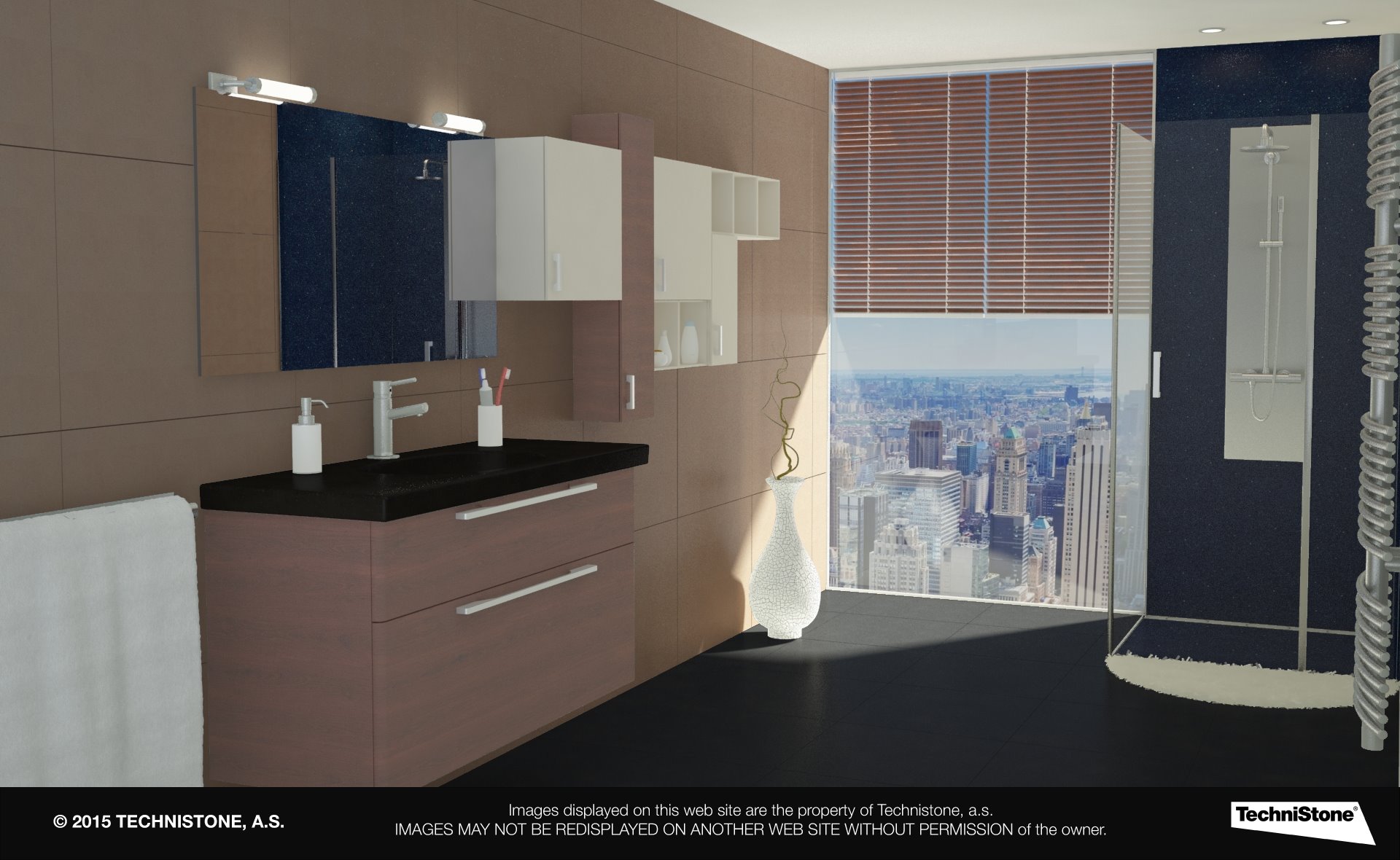 Modern bathroom