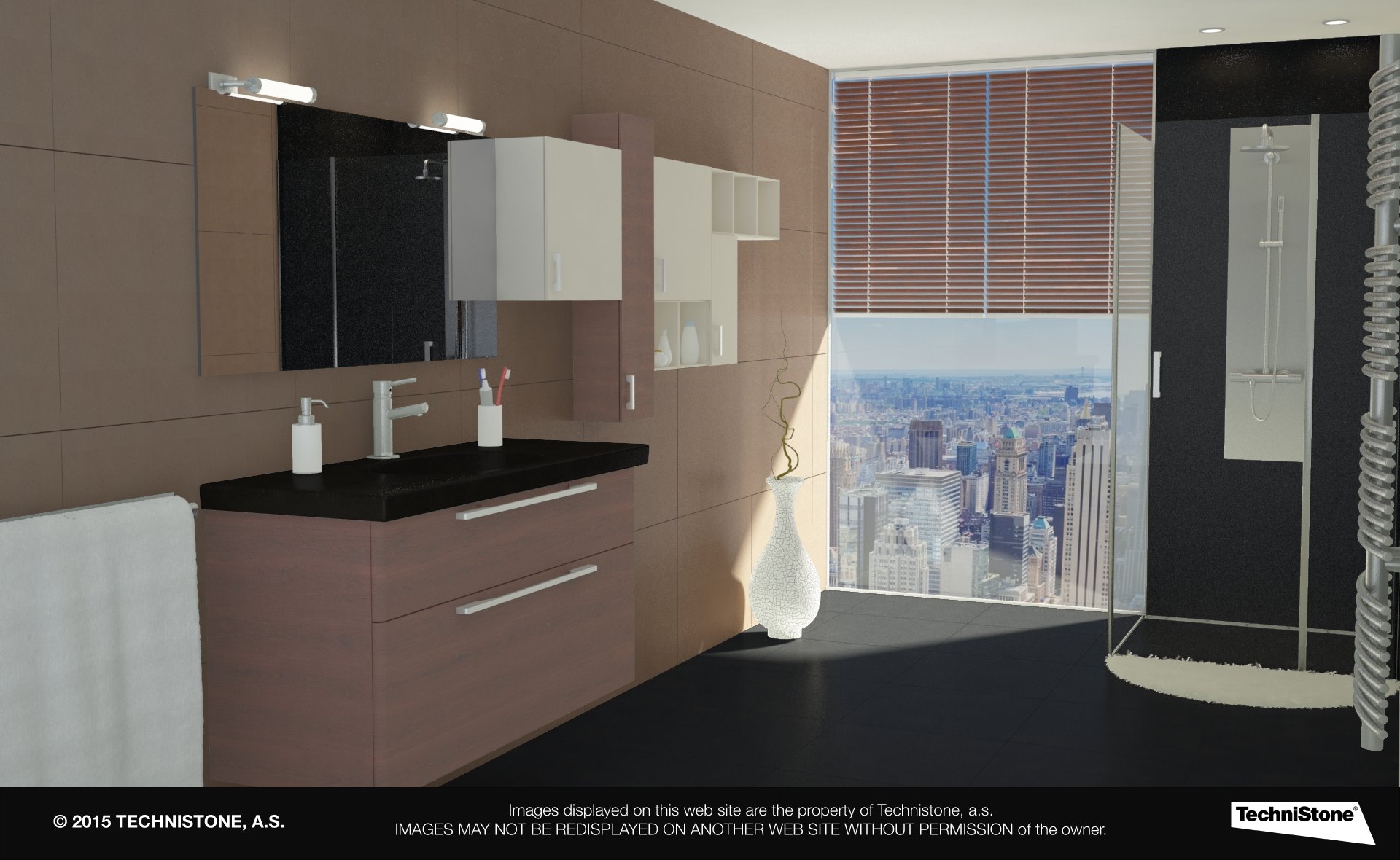 Modern bathroom